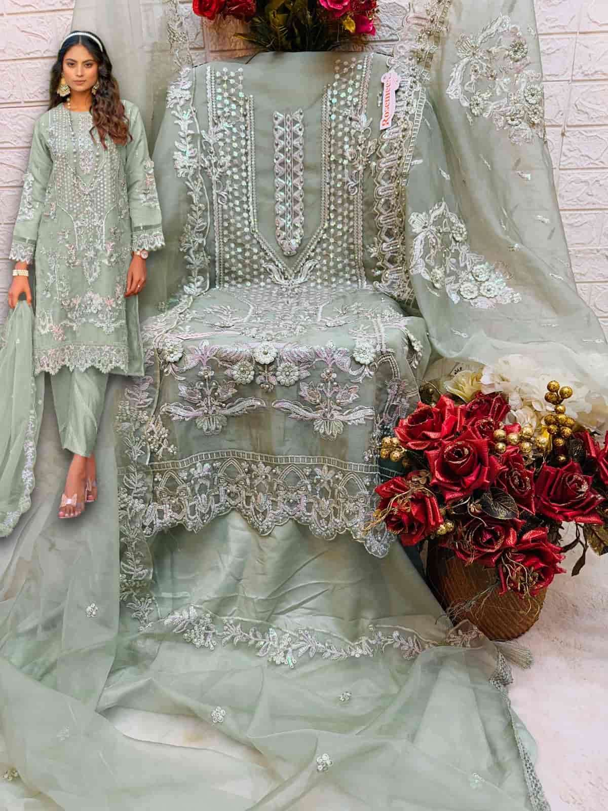 Fepic C 1747 Colors Organza Pakistani Salwar Kameez Collection view 6