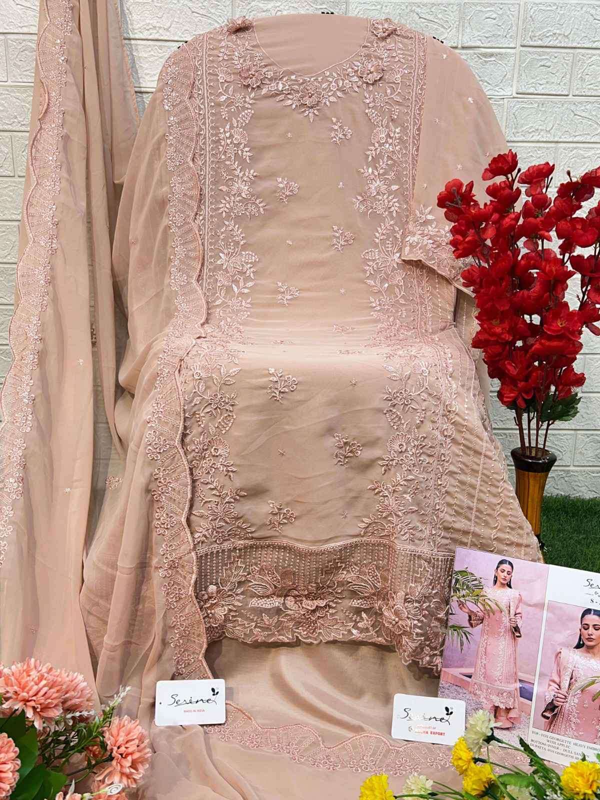 Serine S 267 Colors Partywear Pakistani Designer Suit view 7