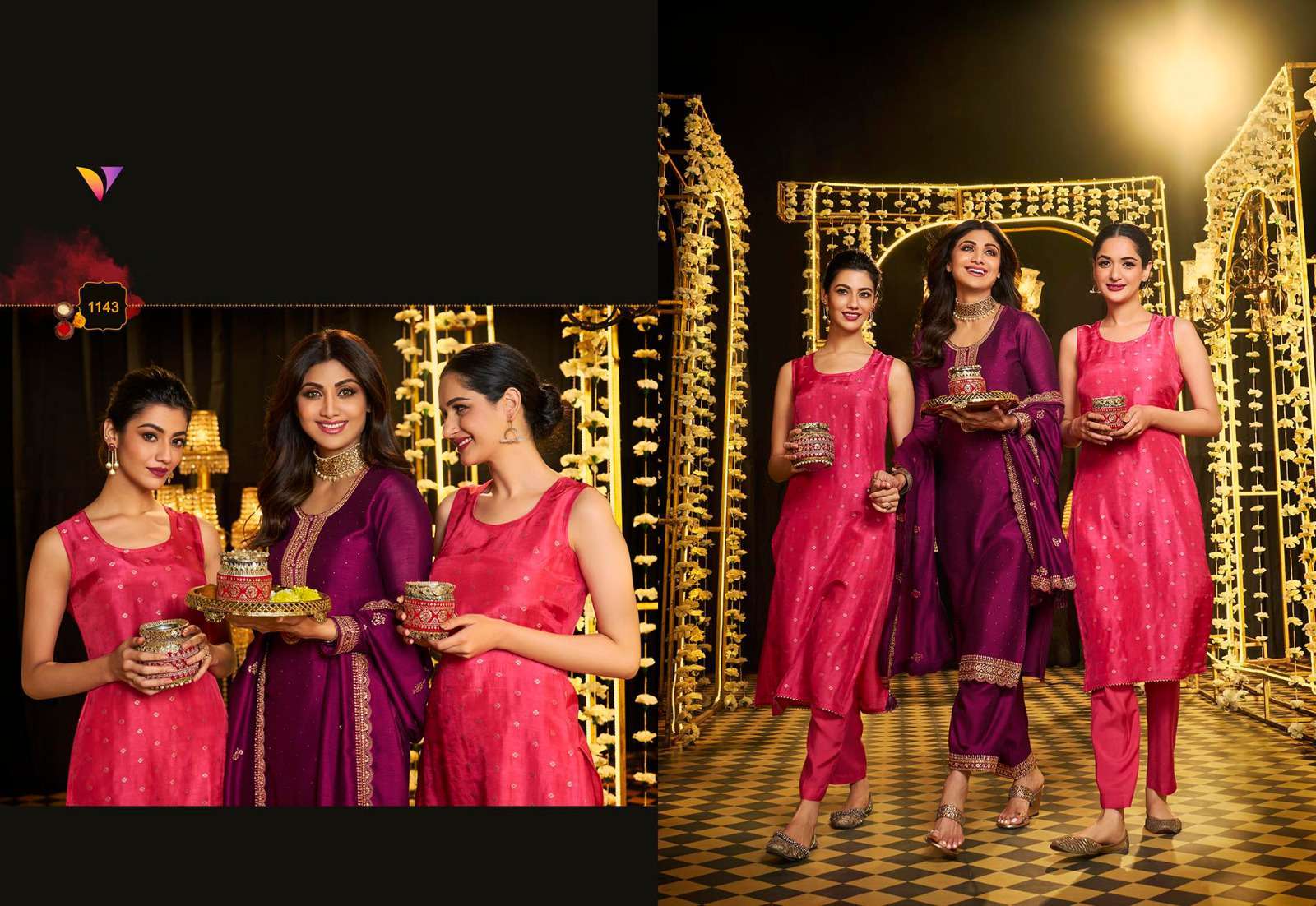 Viradi Vatsam Festive Colletion By Shilpa Readymade Designs Traditional Dress view 8
