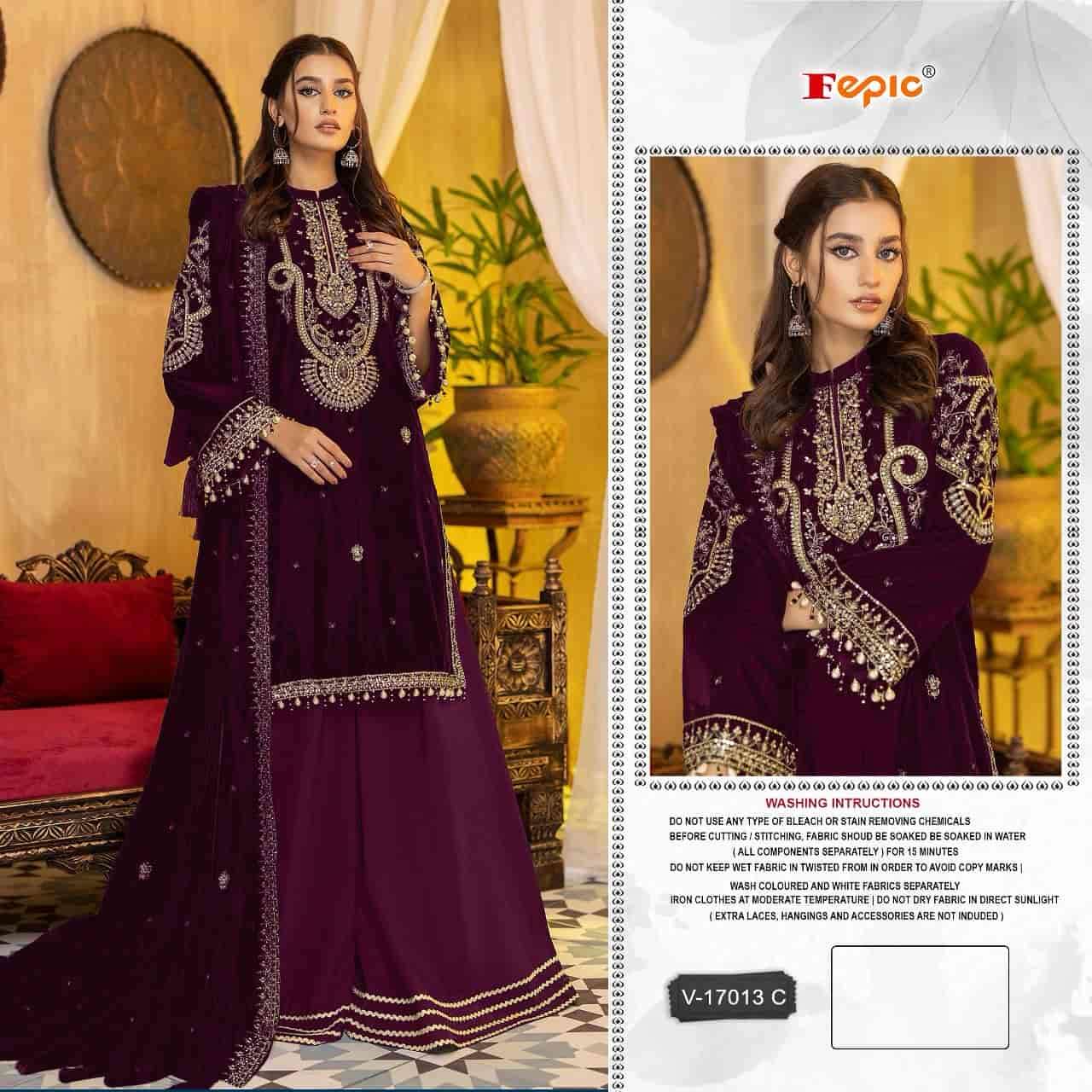 Fepic V 17013 Colors New Latest Palazzo Style Designer Wedding Wear Suit view 3