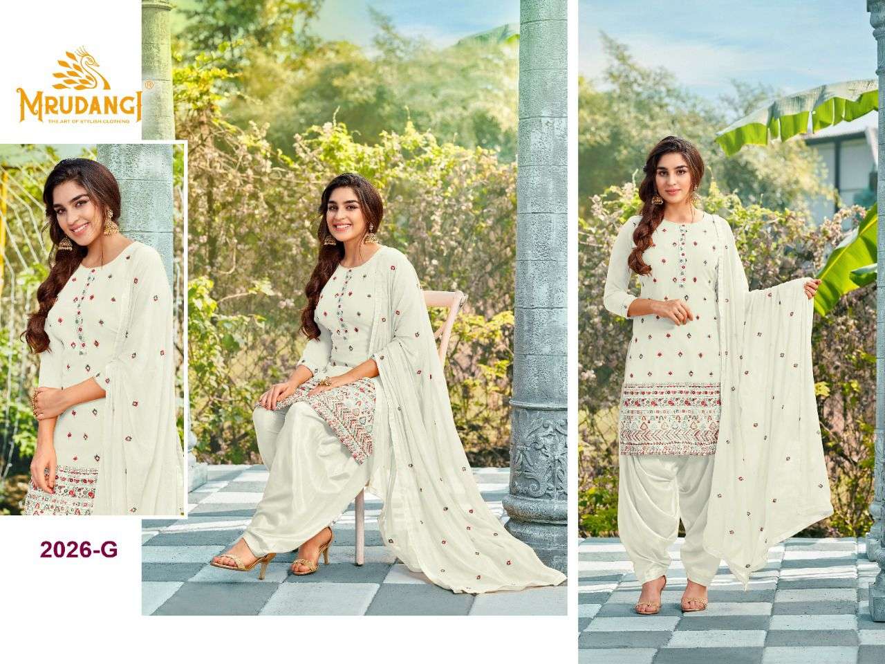 Mrudangi Saheli 2026 Colors Vol 2 Georgette Patiala Design Suit view 2