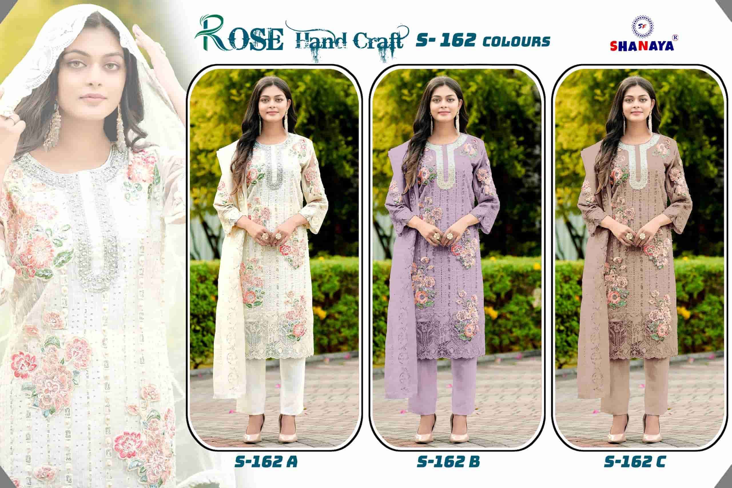 Shanaya S 162 Colors Fancy Designer Style Pakistani Unstitch Dress view 4