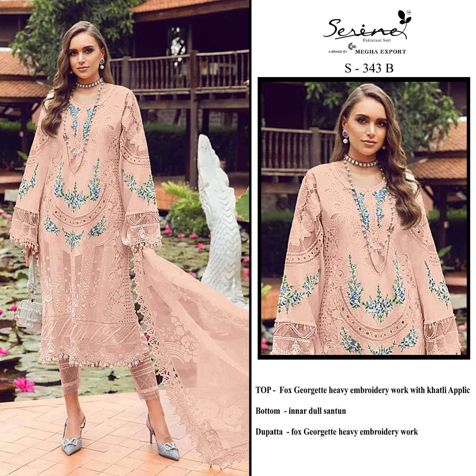 Serine S 343 Colors Pakistani Suit