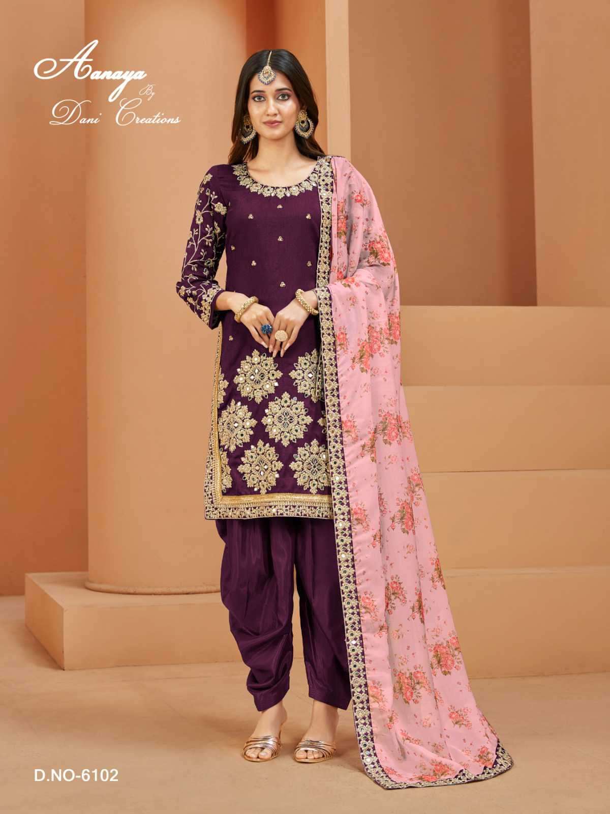 Aanaya Vol 161 Festive Wear Designer Silk Dress New Arrivals view 12