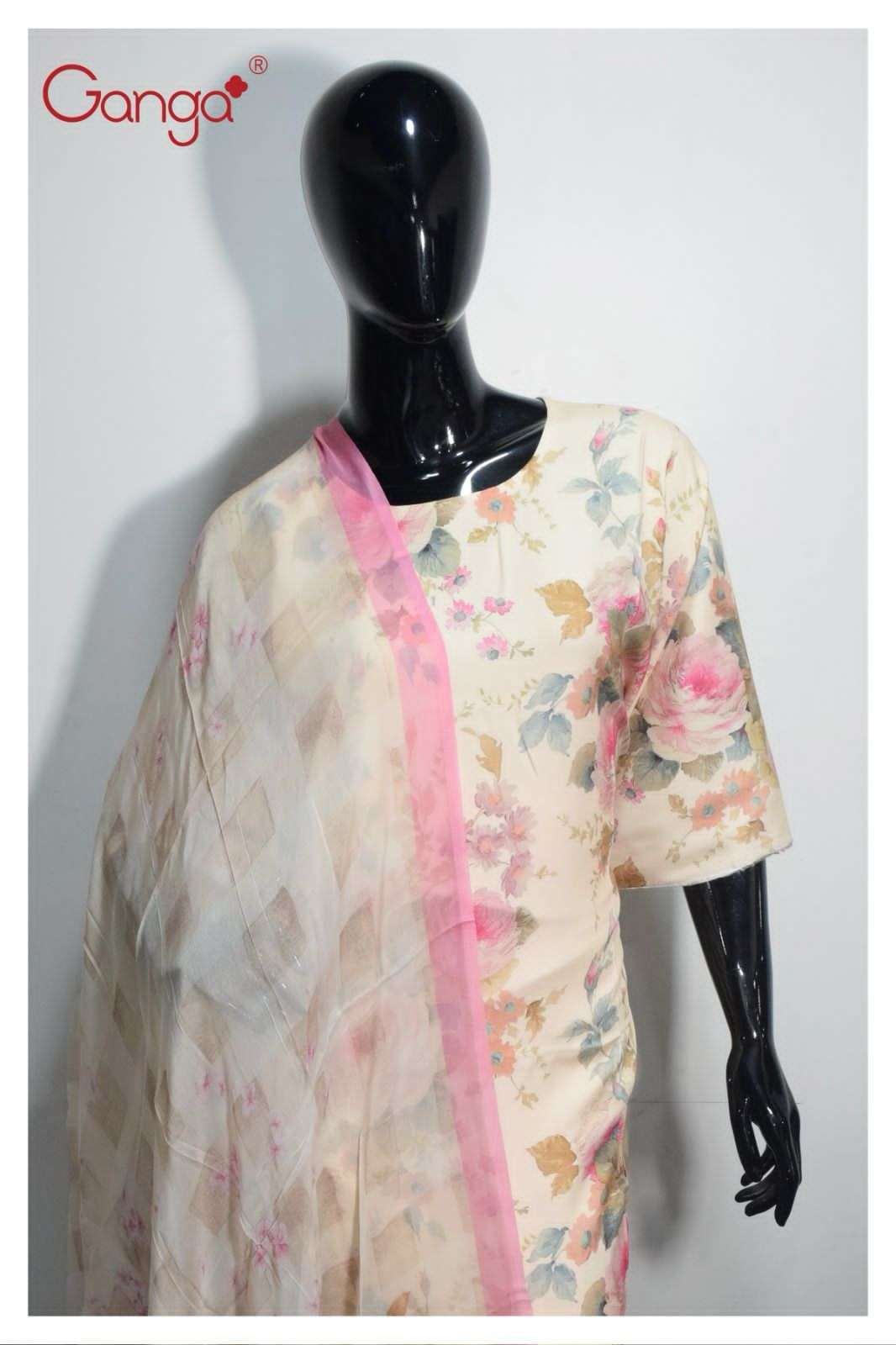 Ganga Amelia 2141 Winter Wear Fancy Pashmina Ladies Suits view 2