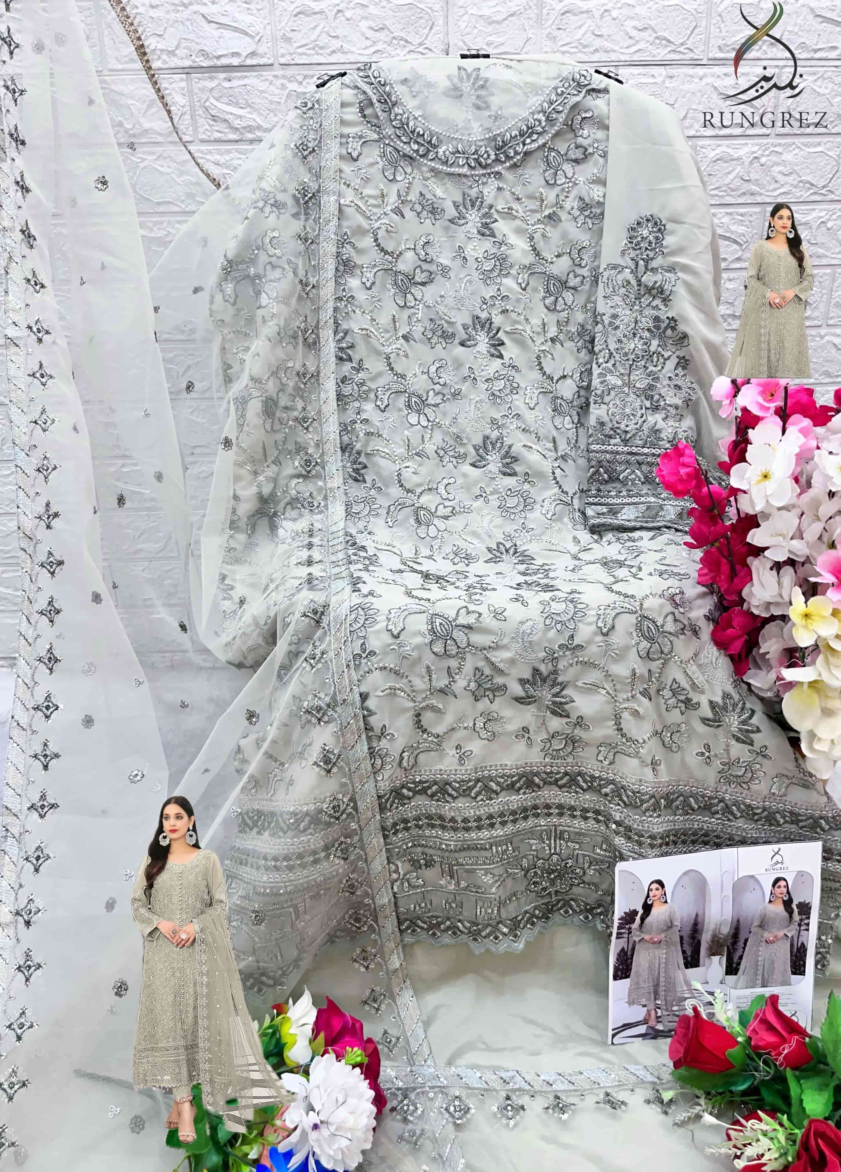 Rungrez 5016 Colors Pakistani Heavy Designer Style Party Wear Suit Exporter view 9