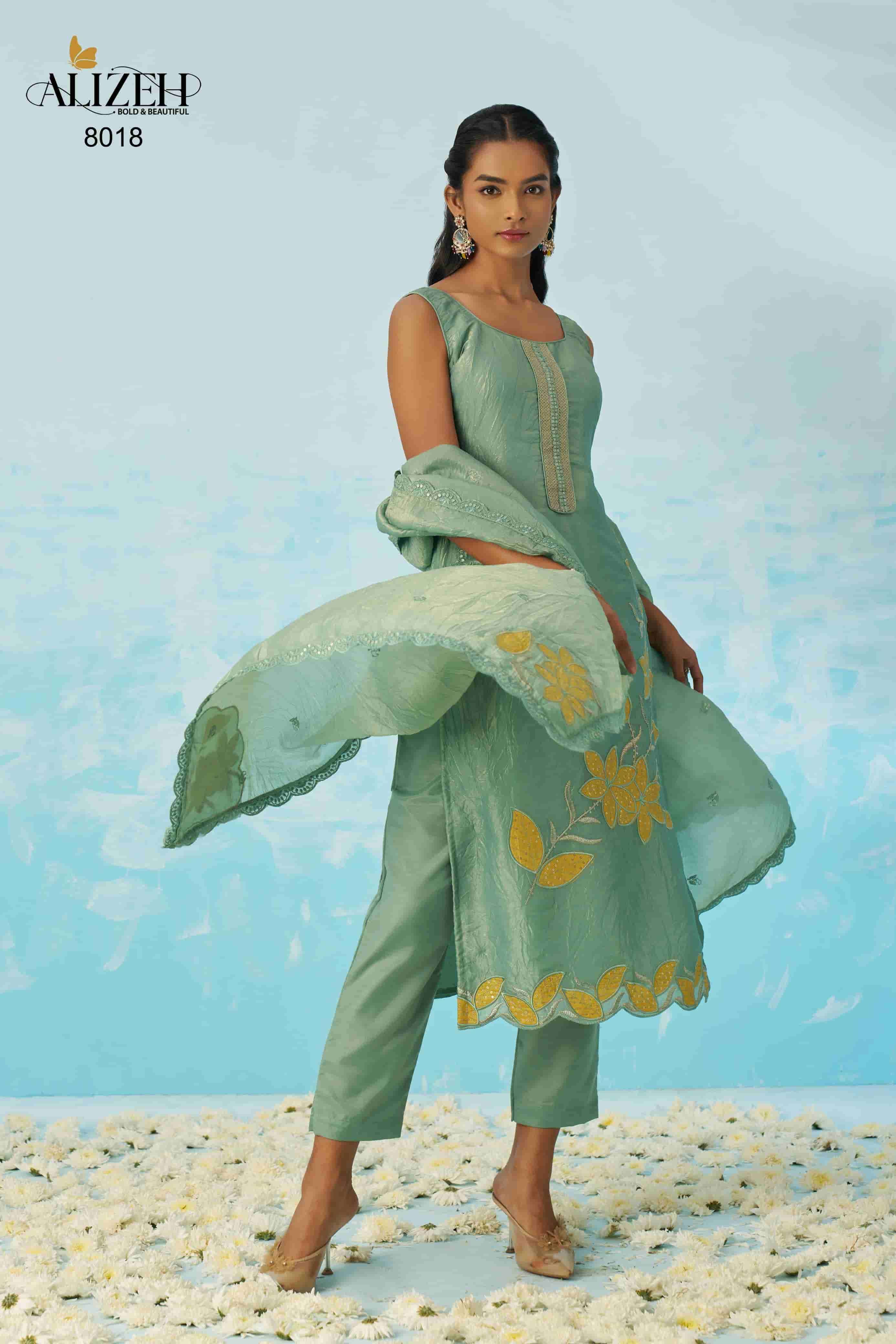 Alizeh Jasmine Fancy Crush Salwar Suit view 20