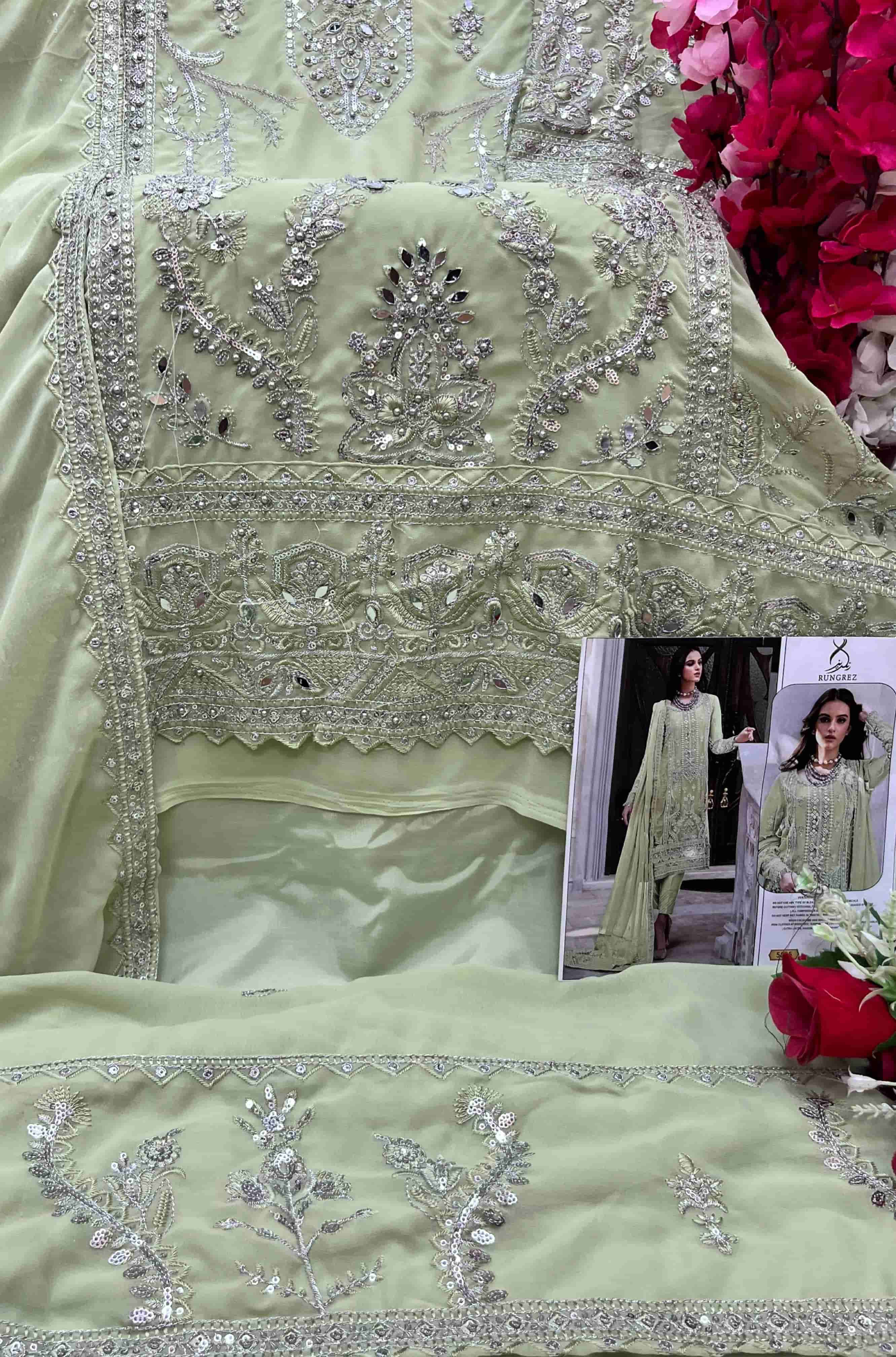 Rungrez 5005 Designer Pakistani Salwar Suit view 2
