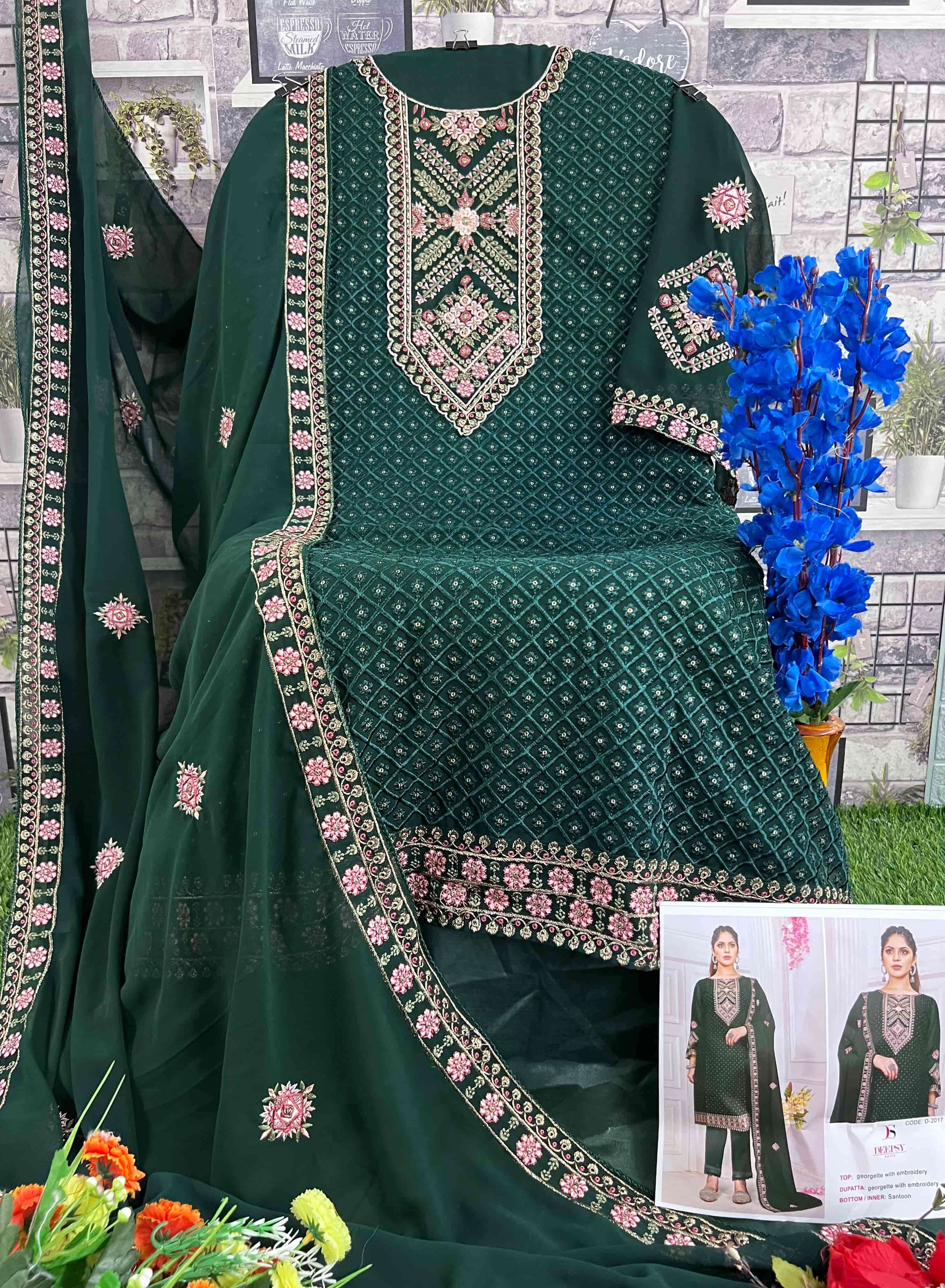 Deepsy D 2017 Colors Pakistani Festive Wear Style Designer Salwar Suit Wholesalers view 6