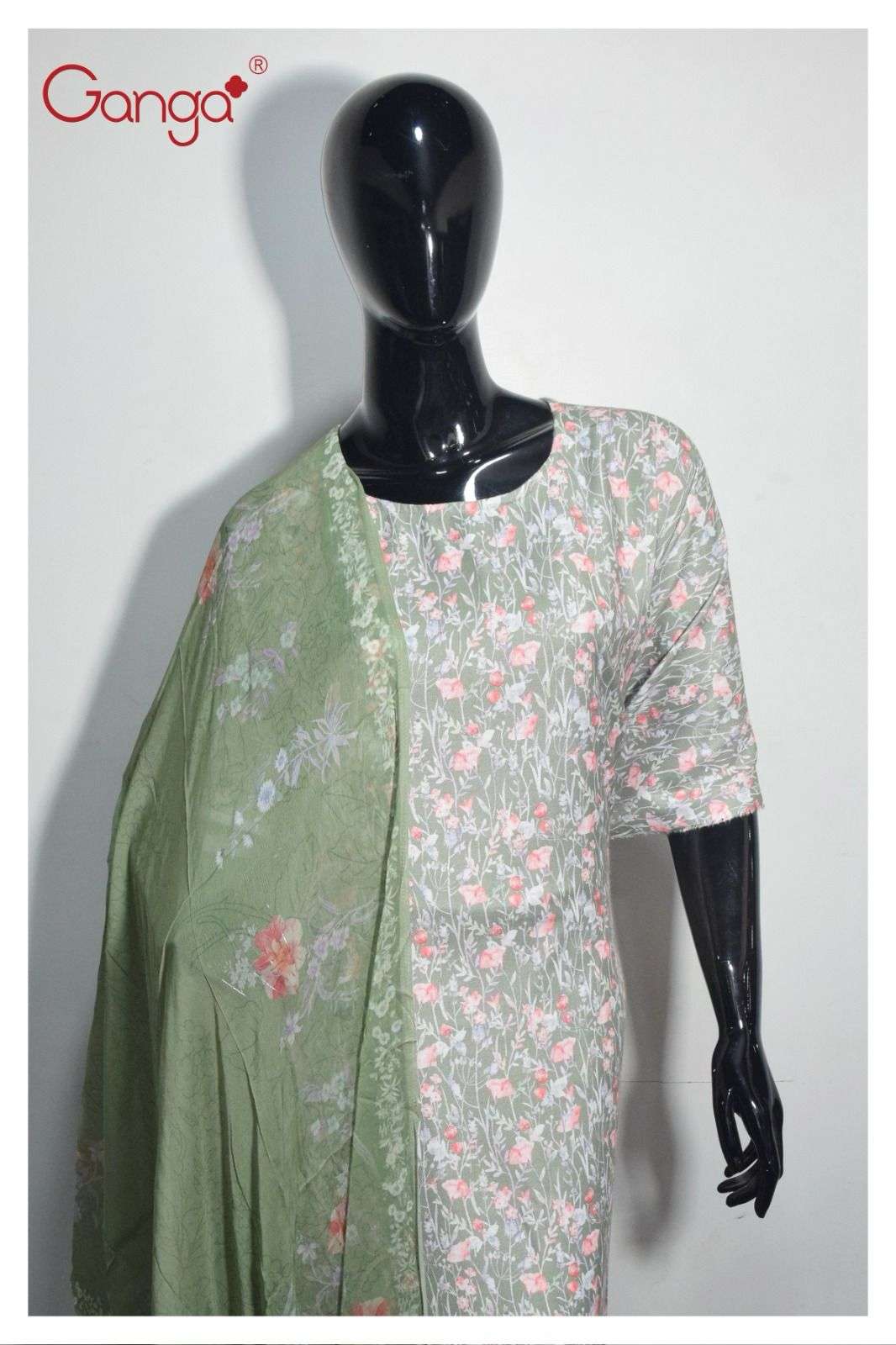 Ganga Eliana Digital Print Pashmina Branded Winter Suits view 21