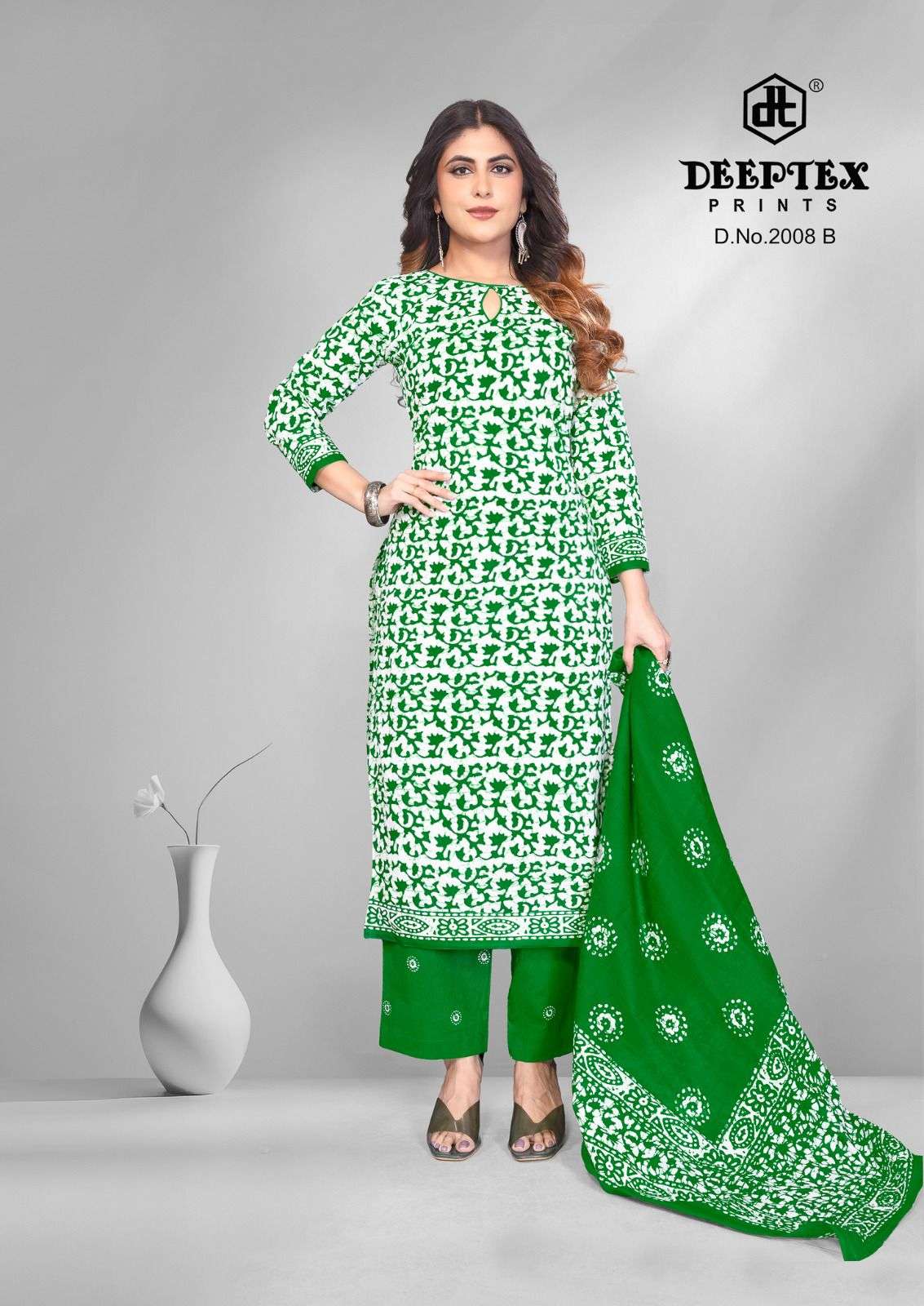 Deeptex 4 Colour Vol 2 Premium Wear Cotton Dress view 3