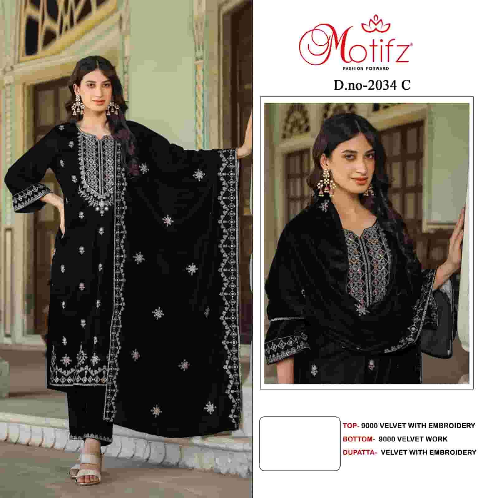 Motifz 2034 Colors Pakistani Festive Wear Style Designer Suit Wholesalers view 4