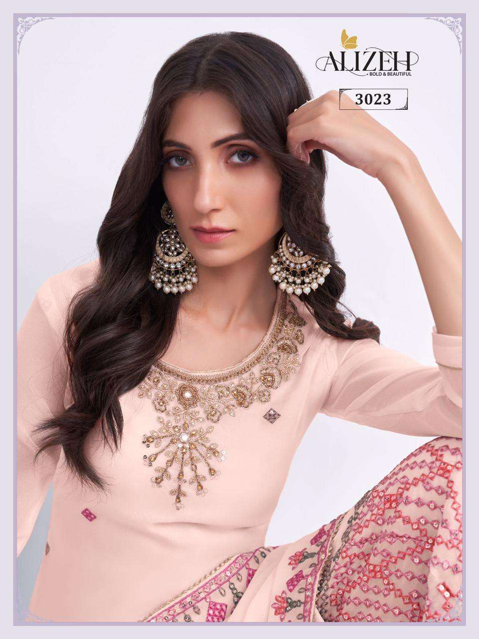 Alizeh Almora Vol 6 Party Wear Gharara Sharara Suit view 6