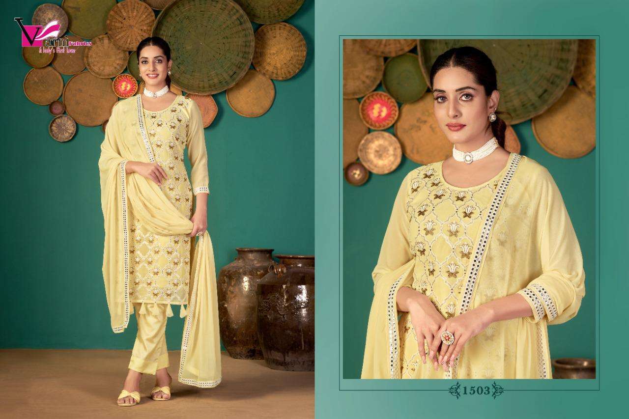 Zeeya Ruhani Faux Georgette Party Salwar Suit view 7