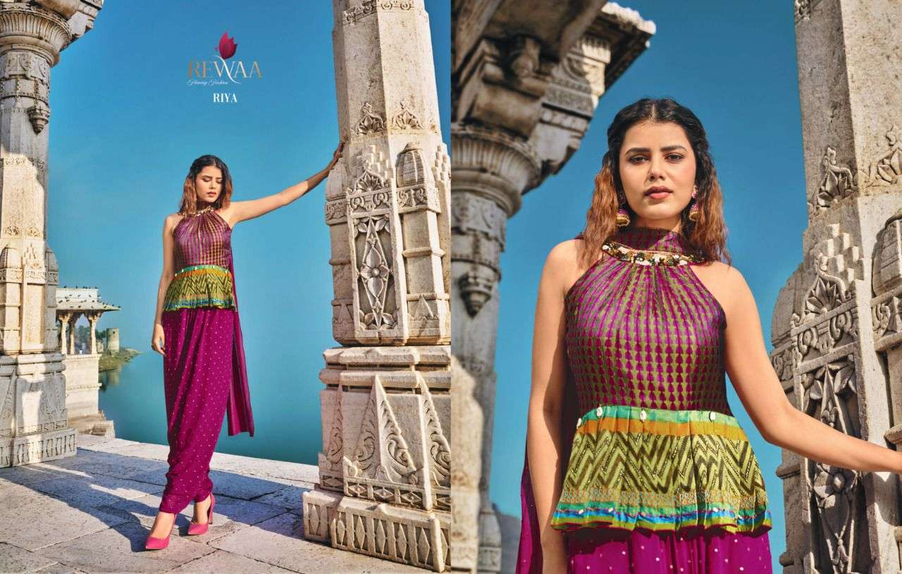 Rewaa Parampara Vol 1 Designer Exclusive party Wear Readymade Collection view 13