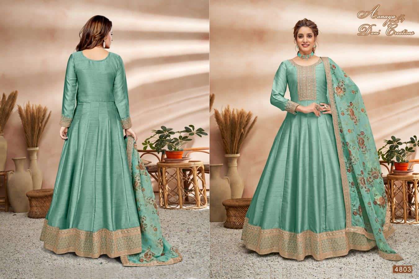 Aanaya Vol 148 Designer Party Wear Anarkali Gown view 2