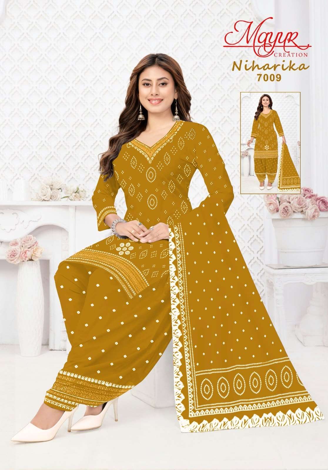 Mayur Niharika Vol 7 Pure Cotton Dress Material view 11