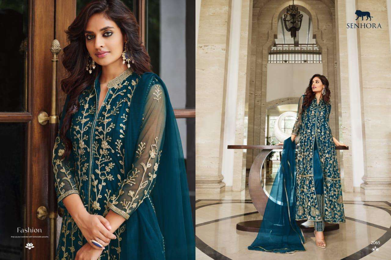 Senhora Sharmin Designer Party Wear Anarkali Suit Collection view 7