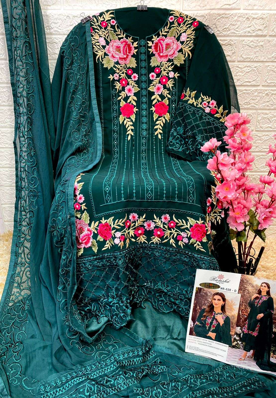 Ramsha R 528 NX Exclusive Pakistani Suit view 8