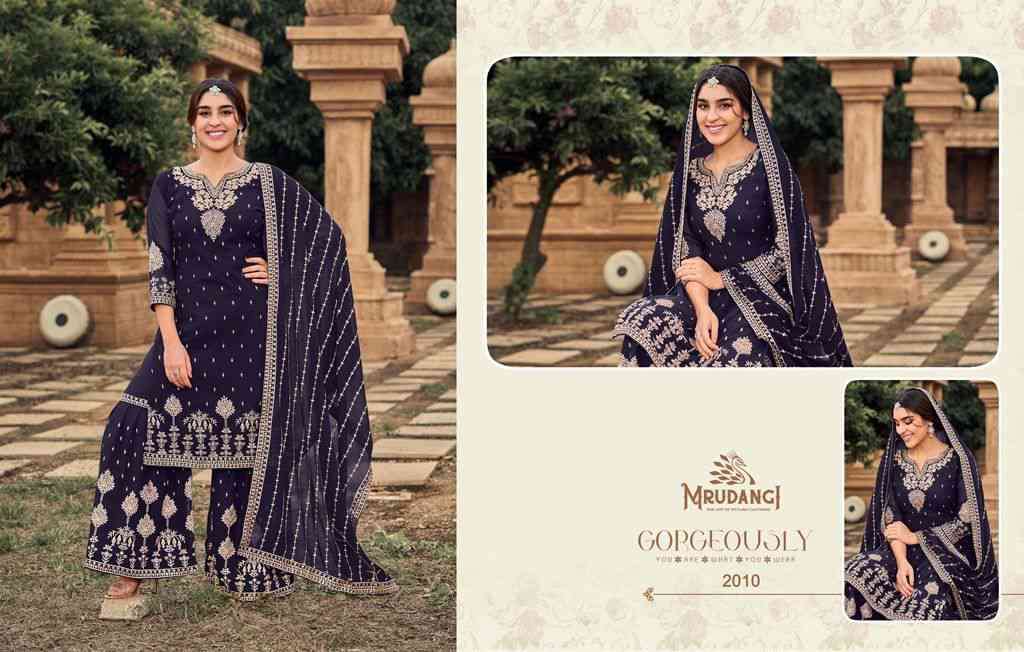 Mrudangi Gulabo 2009 To 2013 Party Wear Gharara Designer Dress view 2