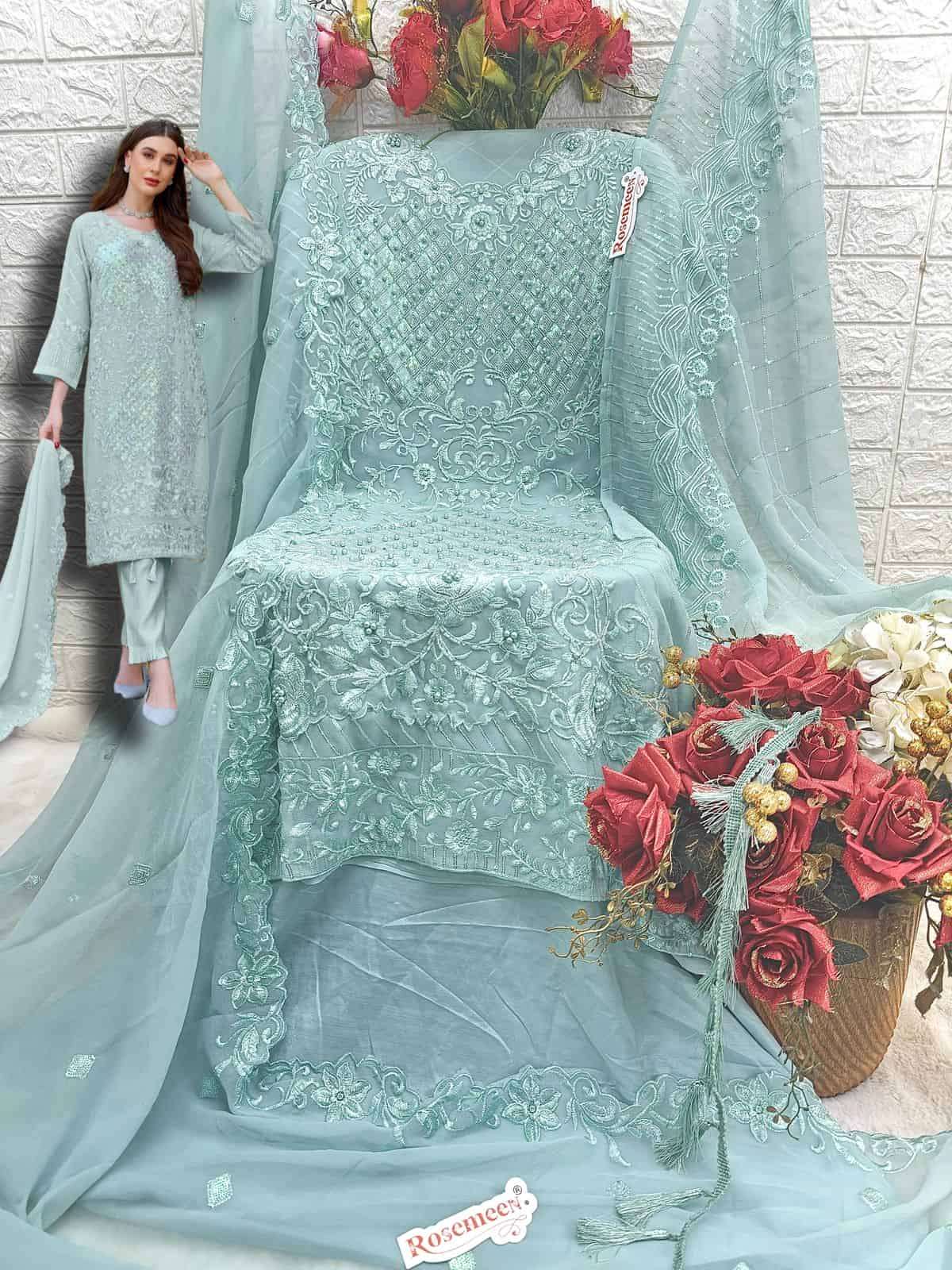 Fepic Rosemeen Designer Georgette Salwar Suit view 6