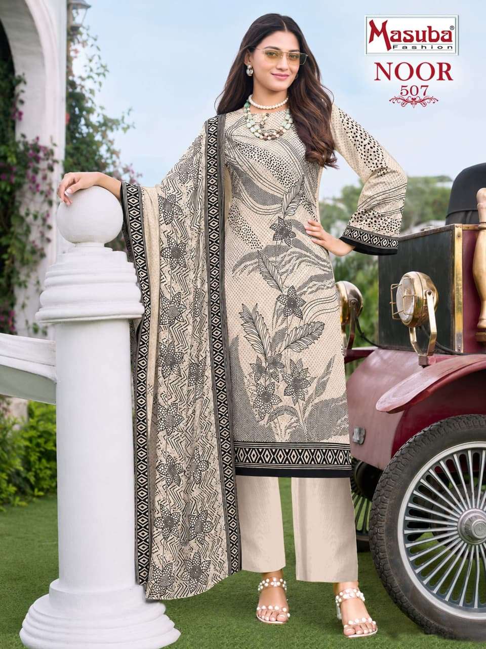 Masuba Fashion Noor Vol 5 Digital Printed Cotton Salwar Suit view 7