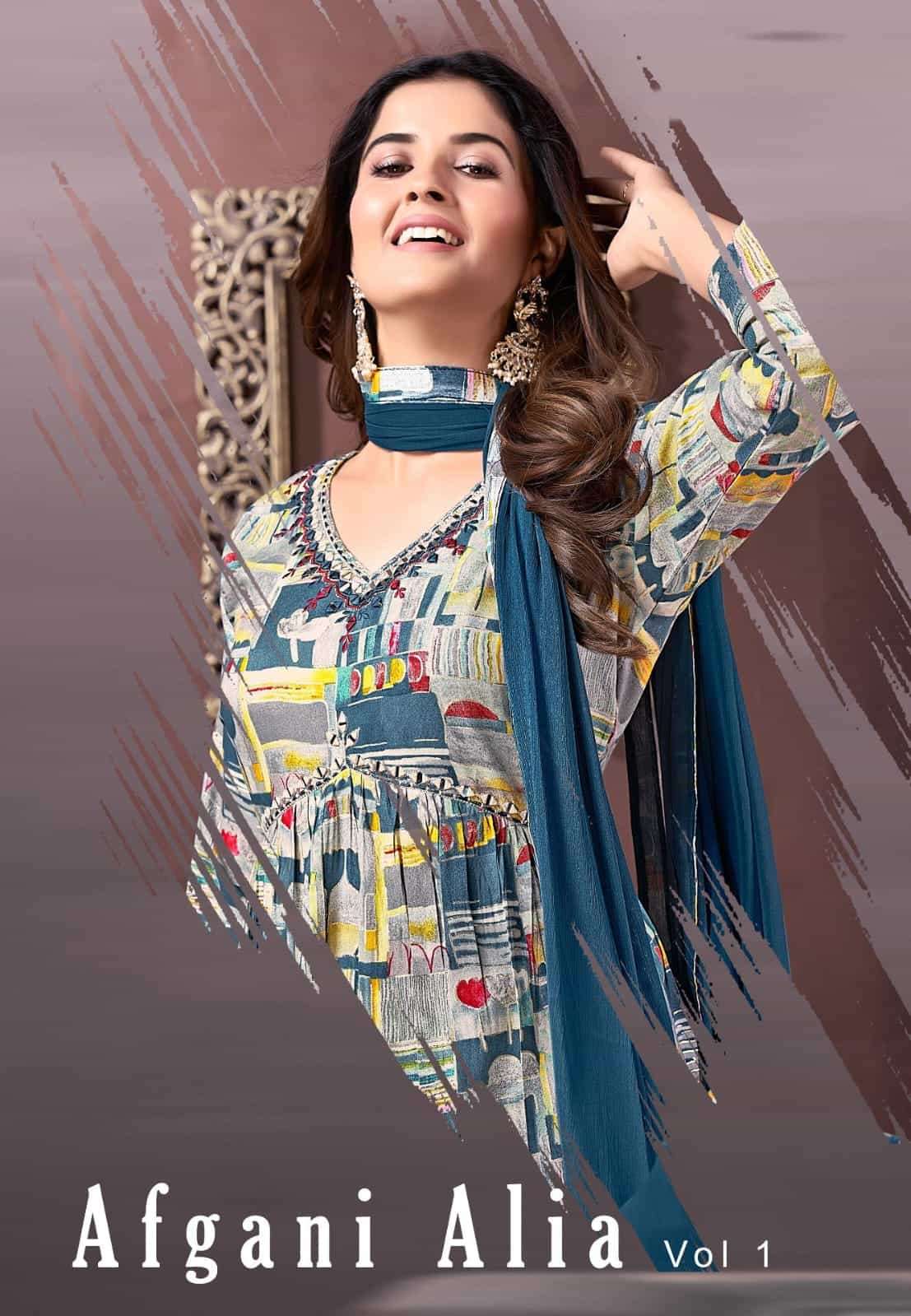 Moksh Afgani Alia Premium Rayon Salwar Suit view 10