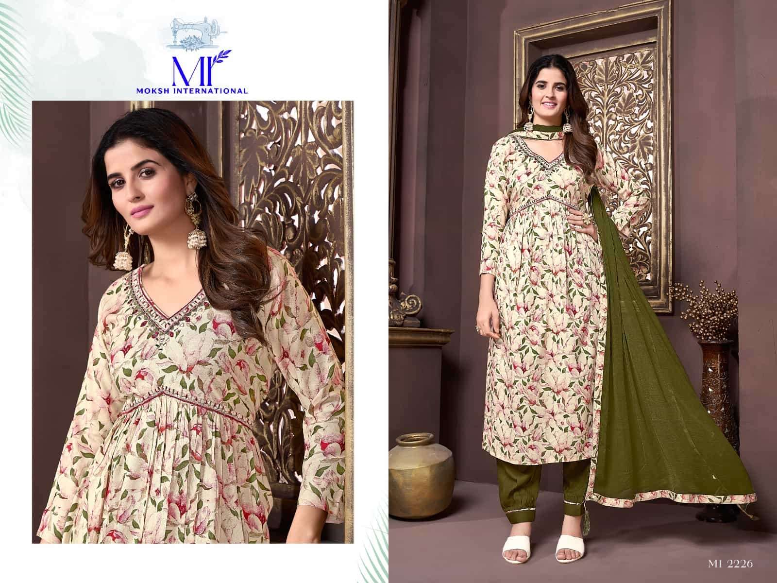 Moksh Afgani Alia Premium Rayon Salwar Suit view 4