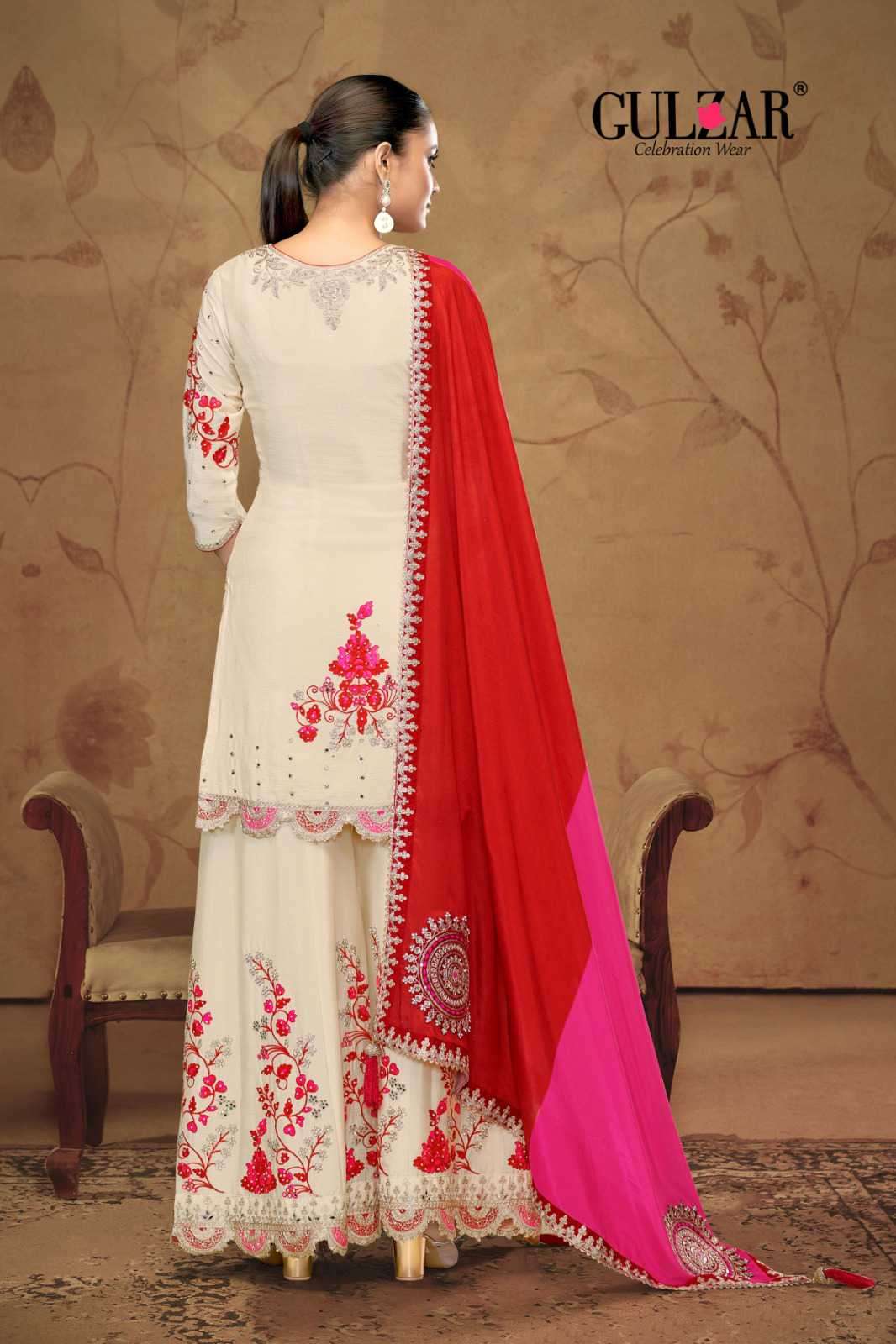 Gulzar Hazariphool 2141 Series Designer Suit Salwar view 4