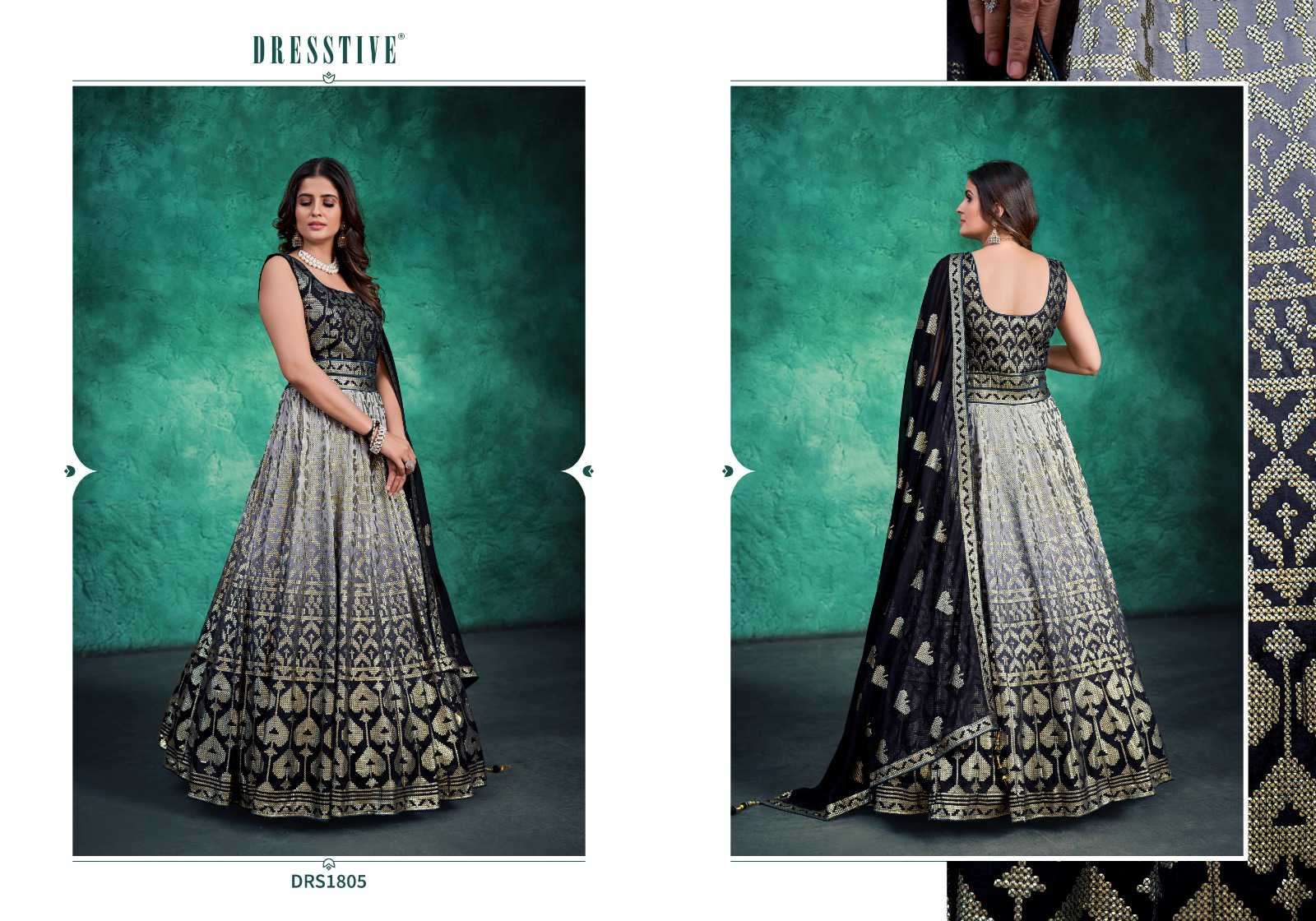 Dresstive Bella Designer Wedding Wear Gown New Collection Online view 11