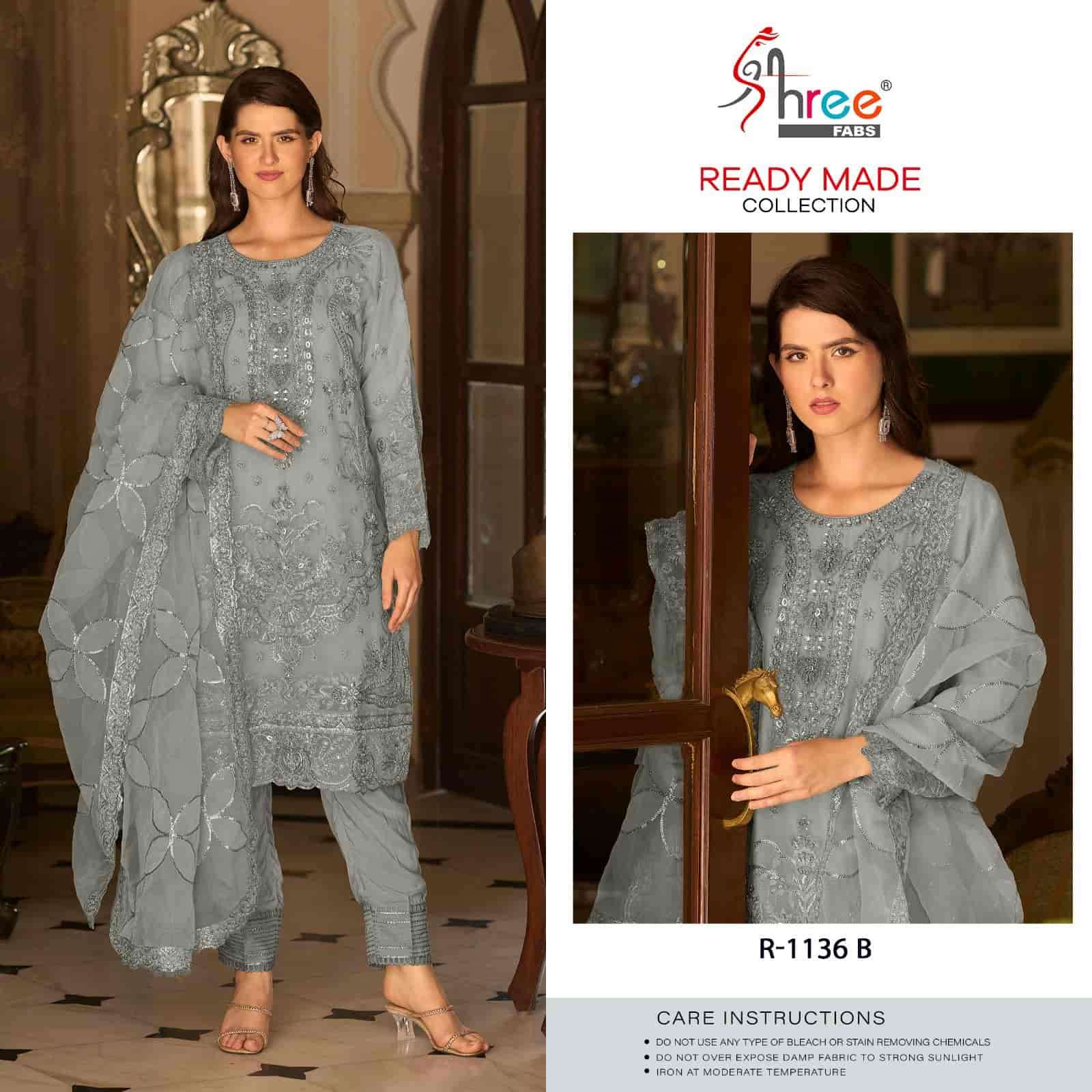 Shree Fabs R 1136 Colors Pakistani Festive Wear Style Readymade Collection view 2