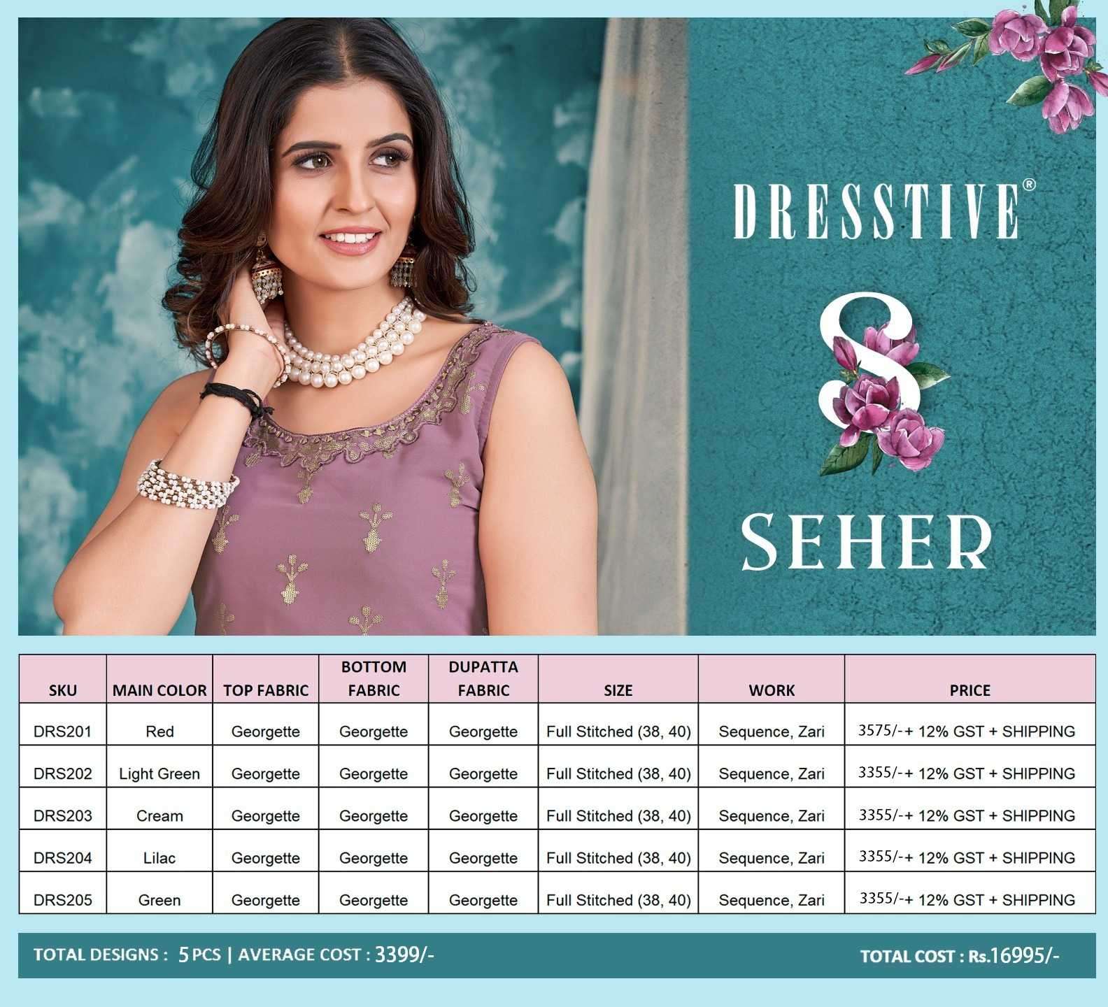 Dresstive Seher Designer Wedding Wear Gharara Dress Online view 12