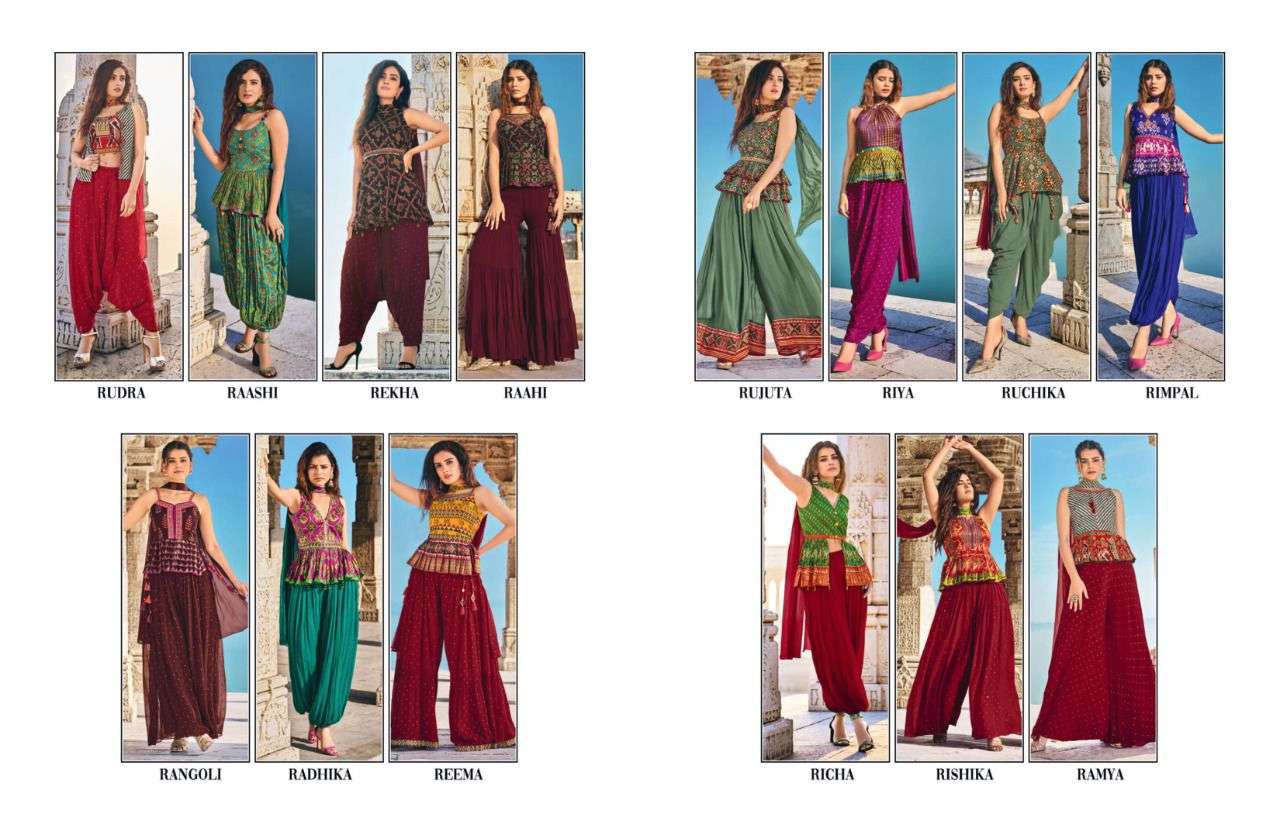 Rewaa Parampara Vol 1 Designer Exclusive party Wear Readymade Collection view 19