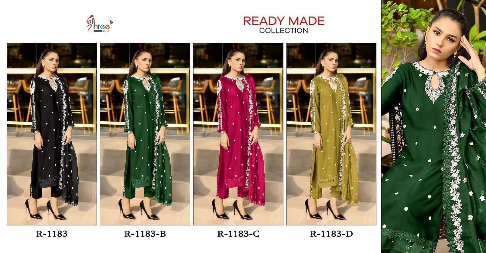 Shree Fabs Festive Readymade Salwar Suit view 6