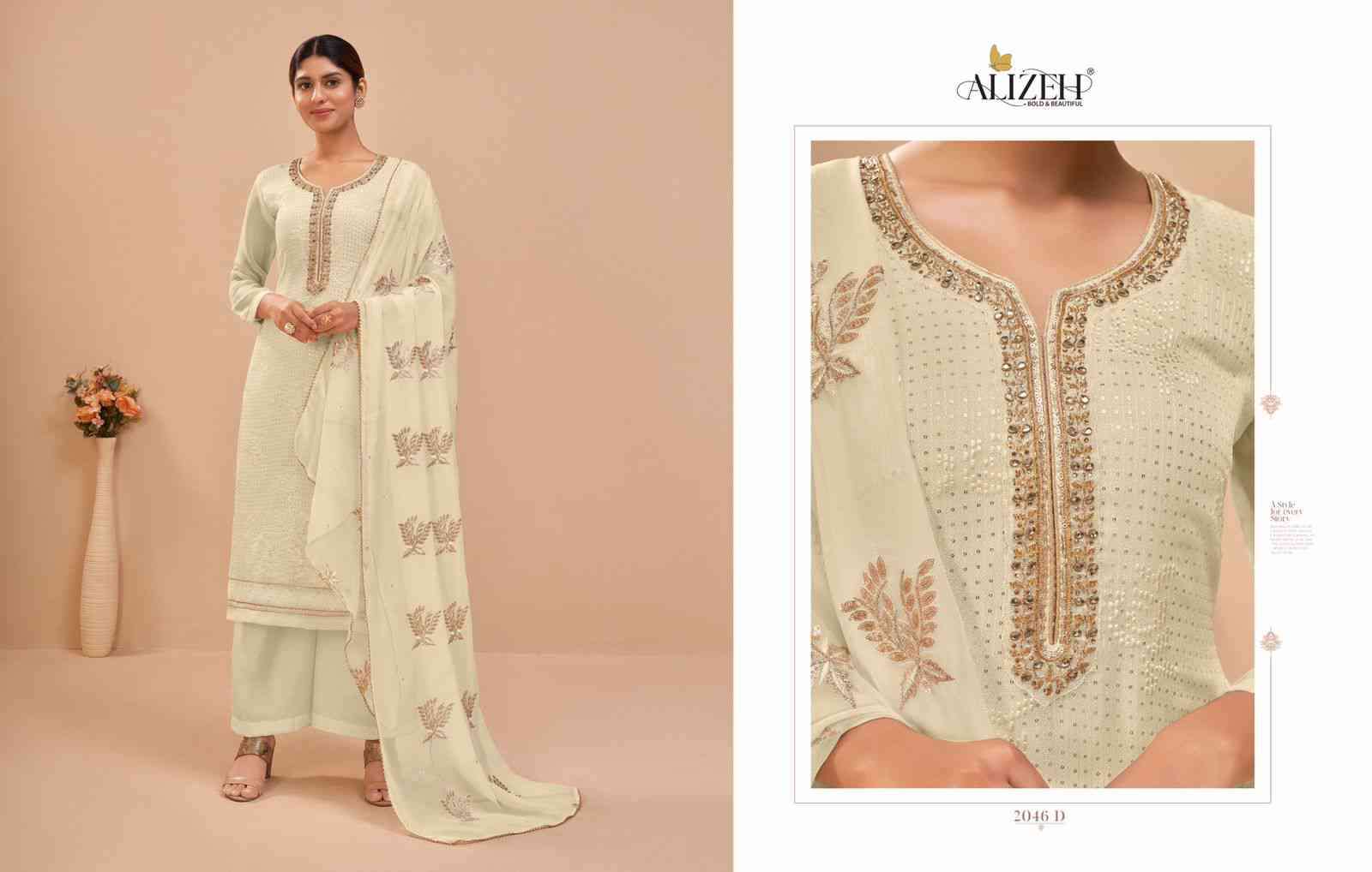 Alizeh Murad Vol 9 Branded Festive Collection Ladies Suit view 9