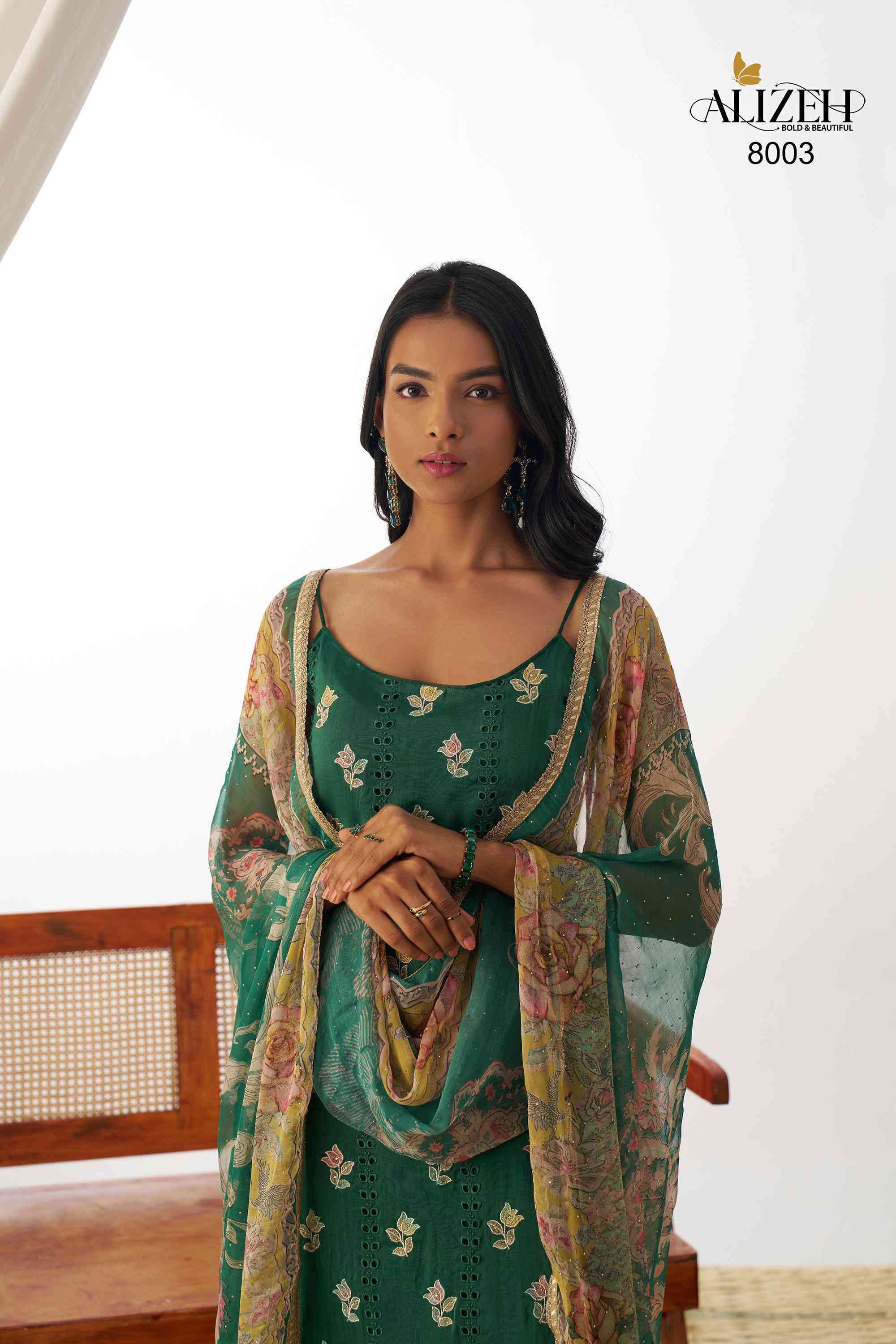 Alizeh Swara 8001 to 8004 Readymade Suit Collection Price Exporter view 14
