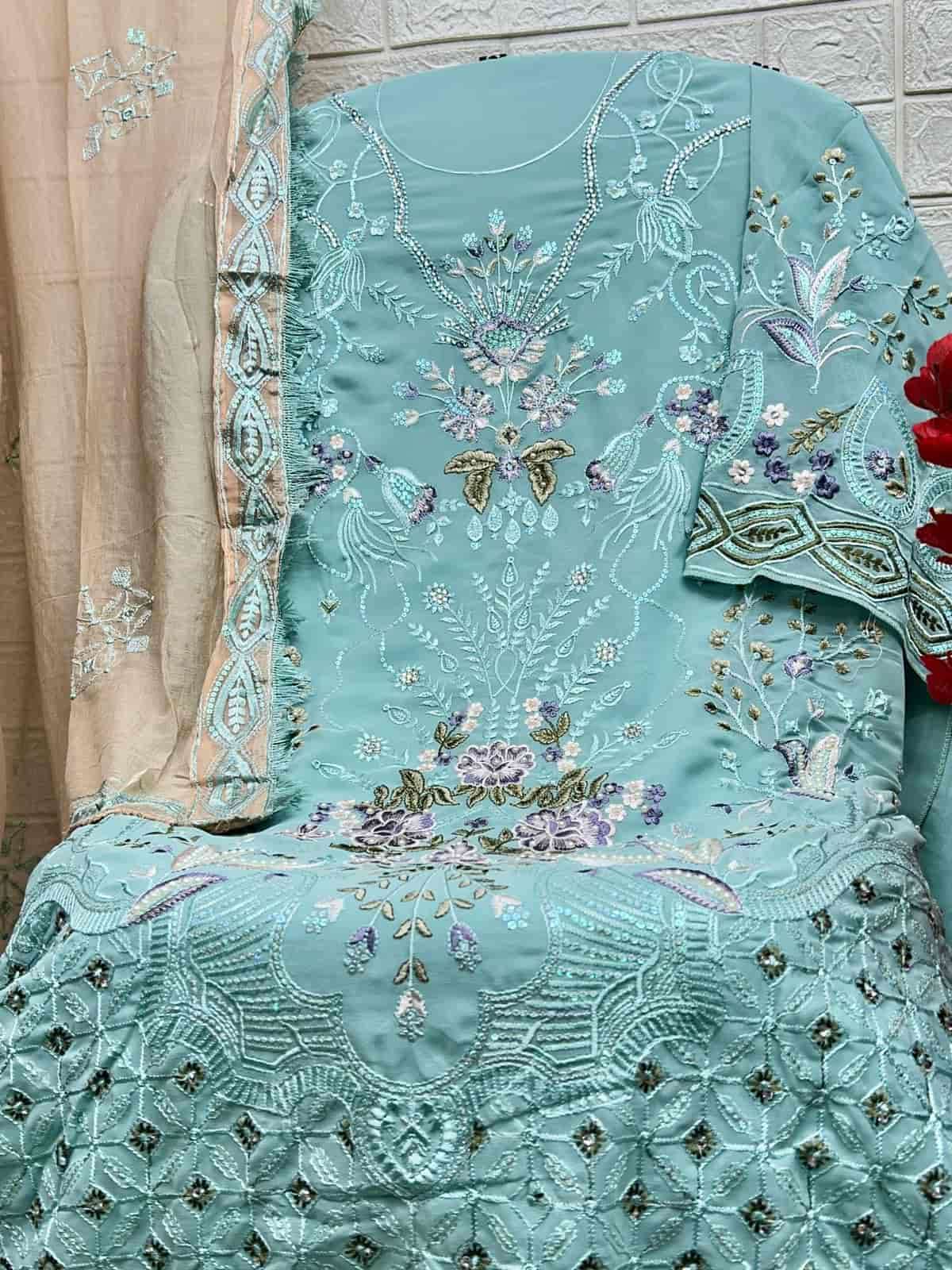 Al Khushbu 5079 Heavy Embroidered Pakistani Dress view 2