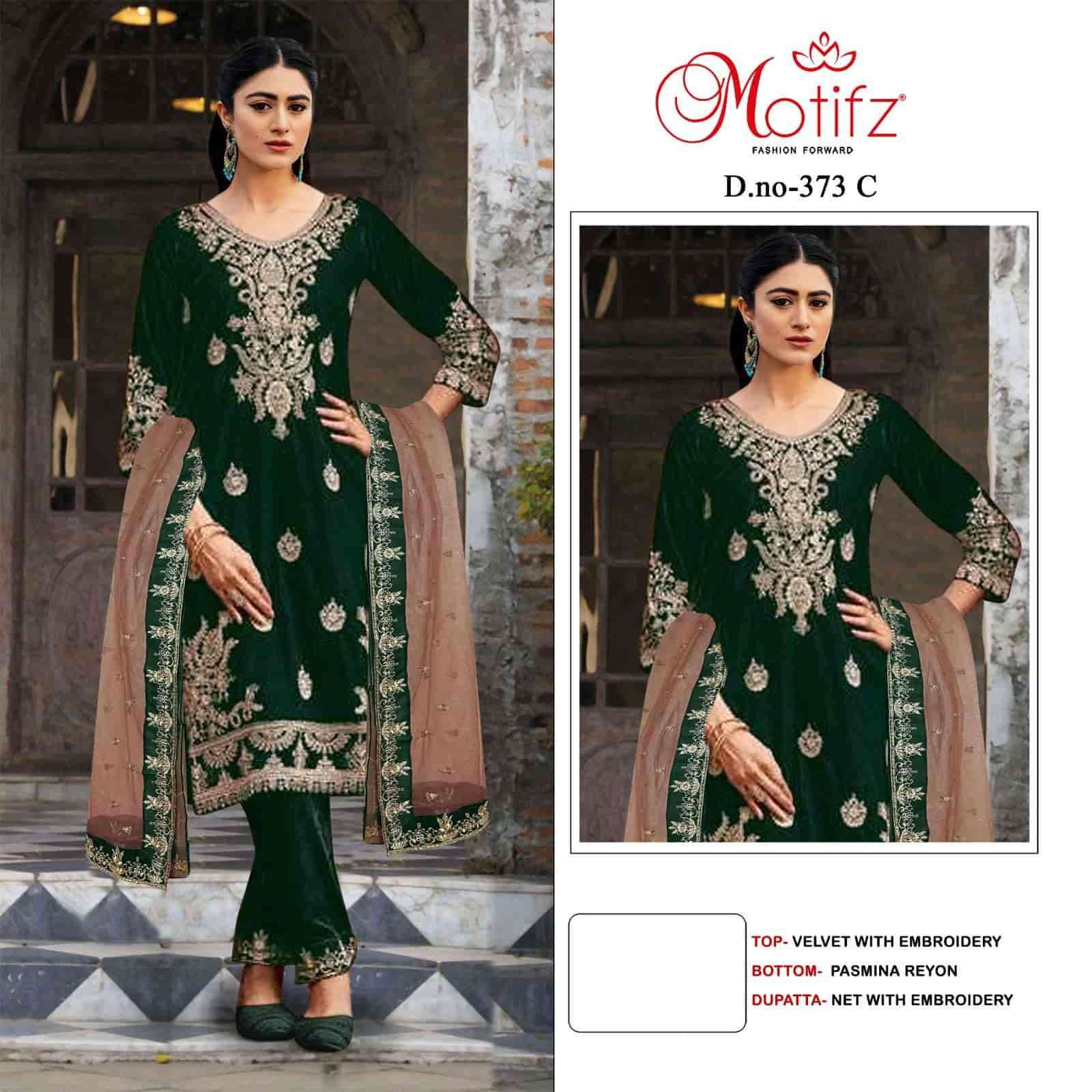 Motifz 373 C Exclusive Designer Pakistani Salwar Suit Online Collection