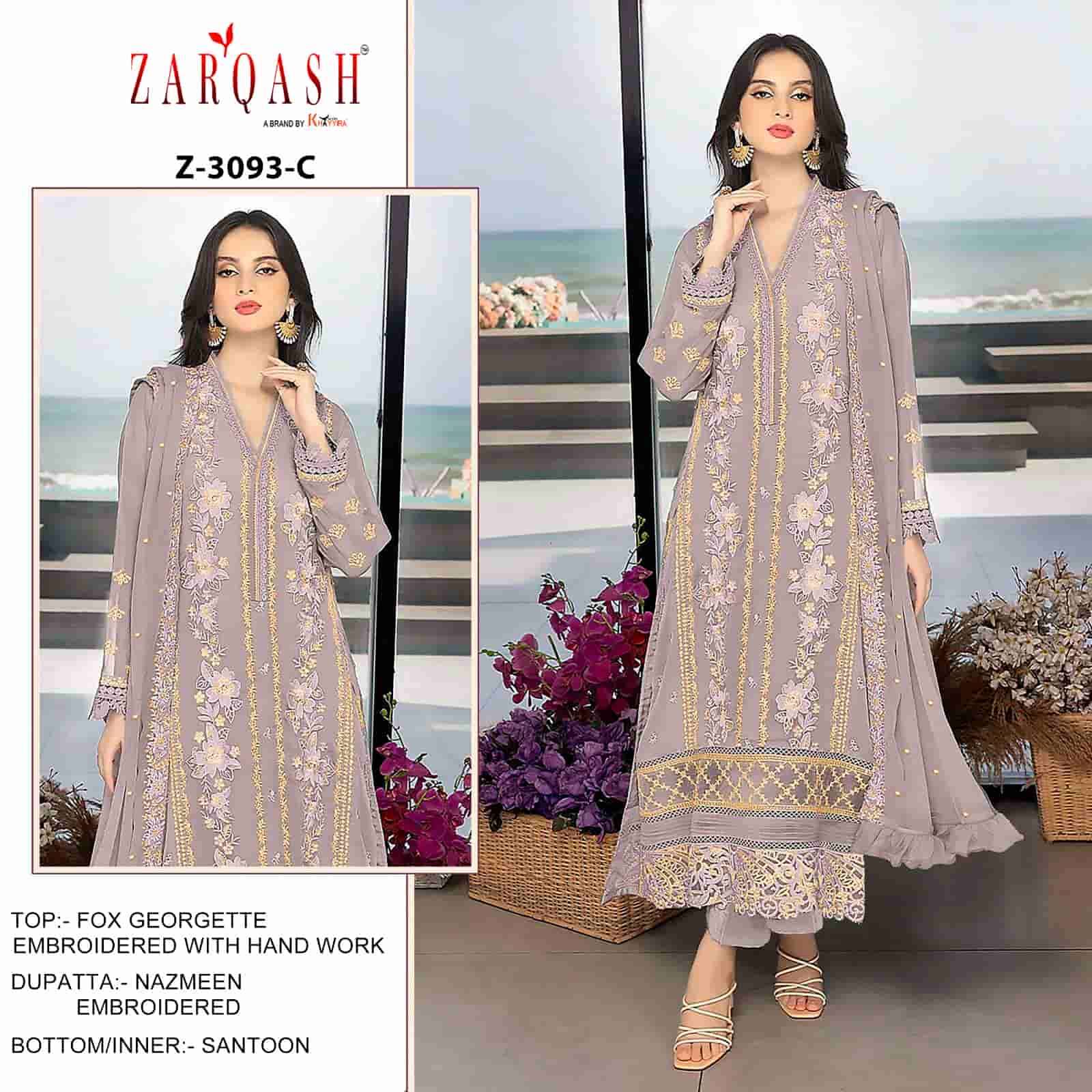 Zarqash Z 3093 Colors Pakistani Festive Wear Style Designer Suit Wholesalers view 2