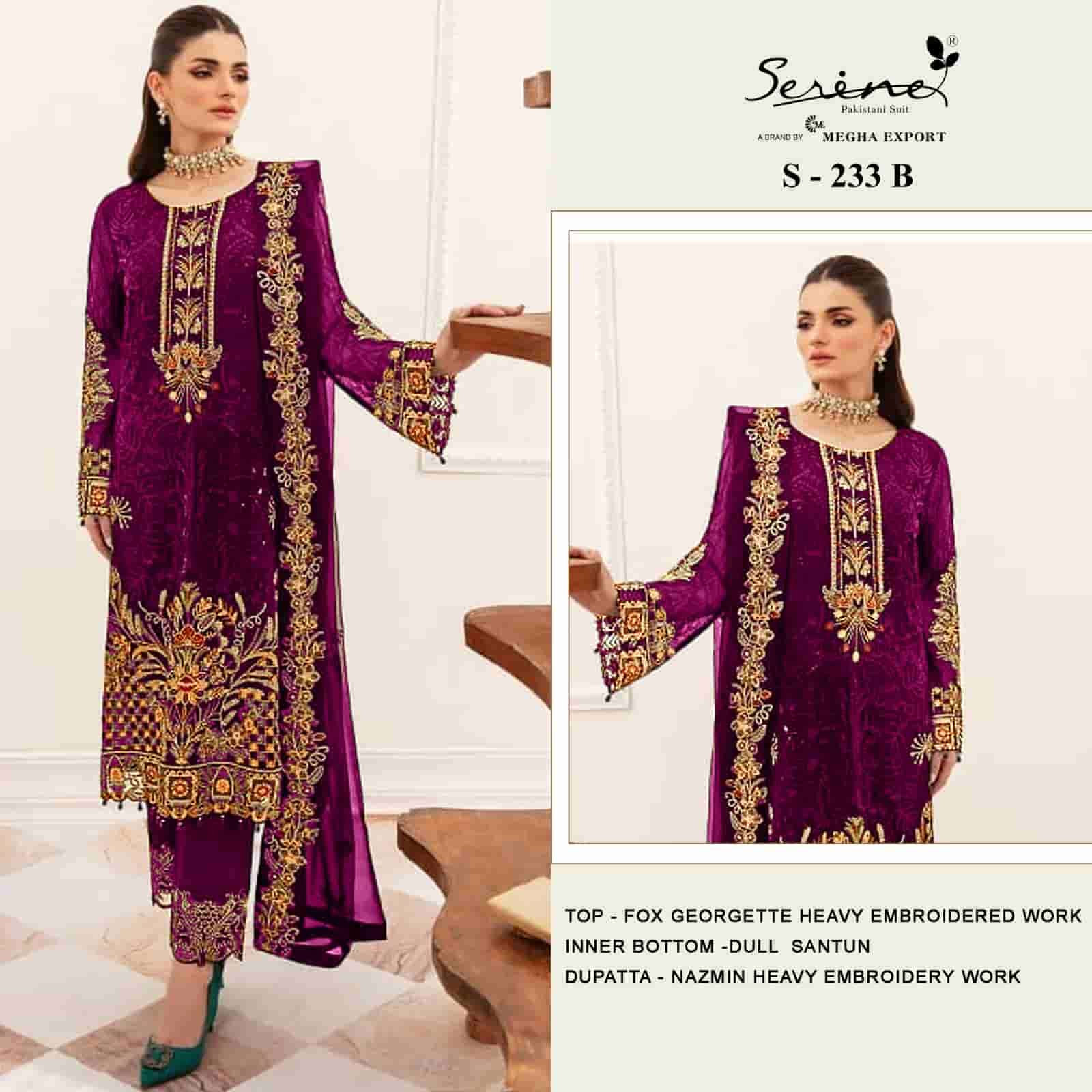 Serine S-233B Heavy Embroidered Salwar Kameez