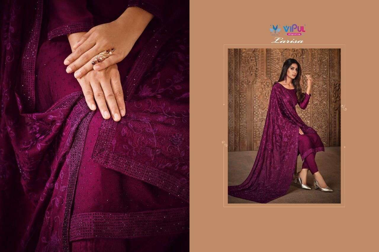 Vipul Larissa Designer Party wear Straight Suit view 5