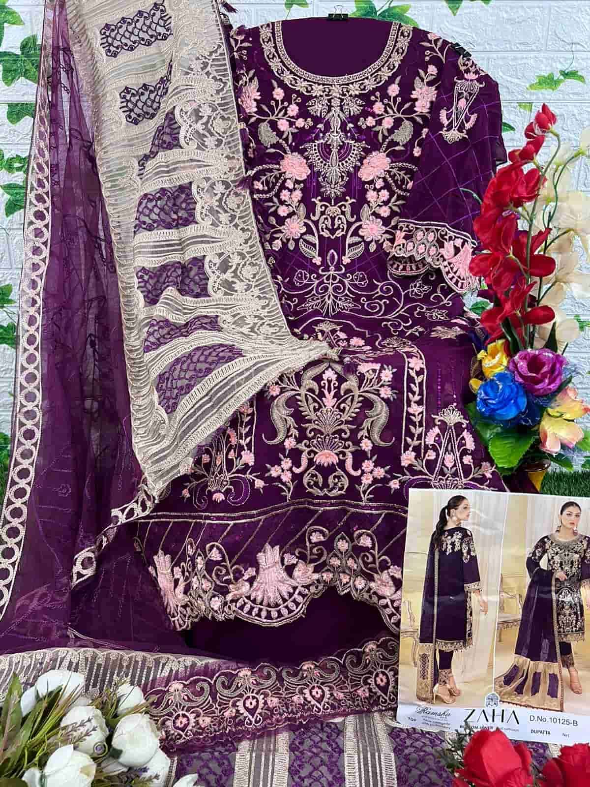 Zaha Ramsha Vol 9 10125 Colors Designer Salwar Suit Online Wholasaler view 5