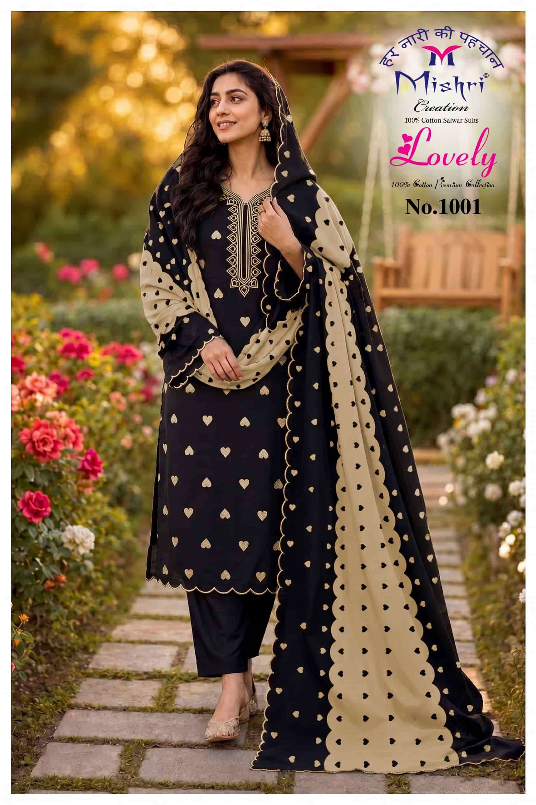 Mishri Lovely Printed Cotton Salwar Suit view 2