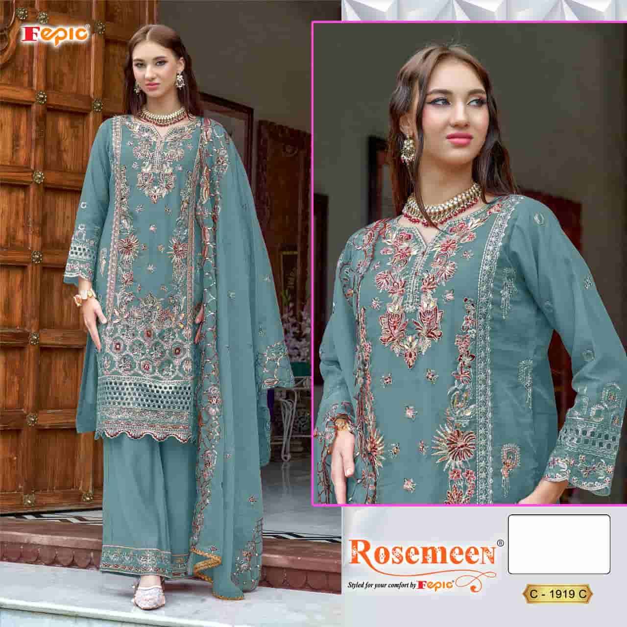 Fepic C 1919 Colors Pakistani Festive Wear Salwar Suit Wholesalers view 3