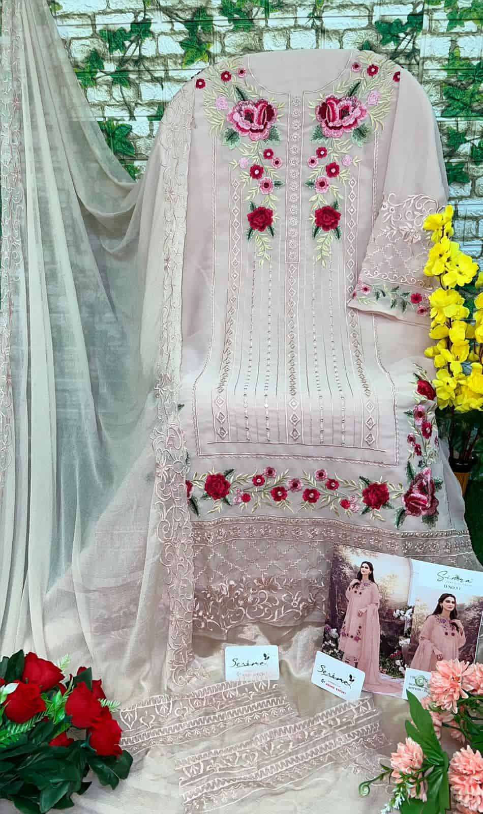 Simra 5 Colors Pakistani Fancy Style New Designer Salwar Suit Wholesalers view 9