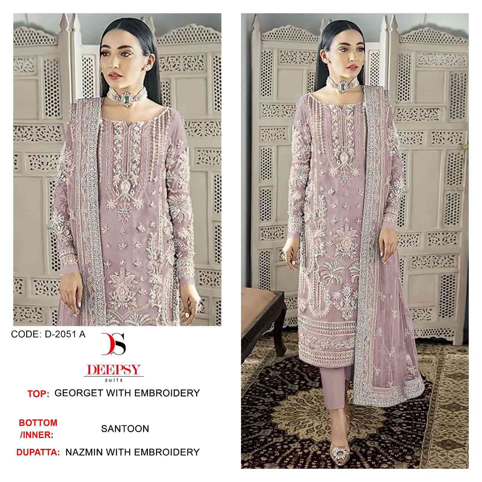 Deepsy D 2051 Colors Heavy Designer Pakistani Dress Latest Collection view 4