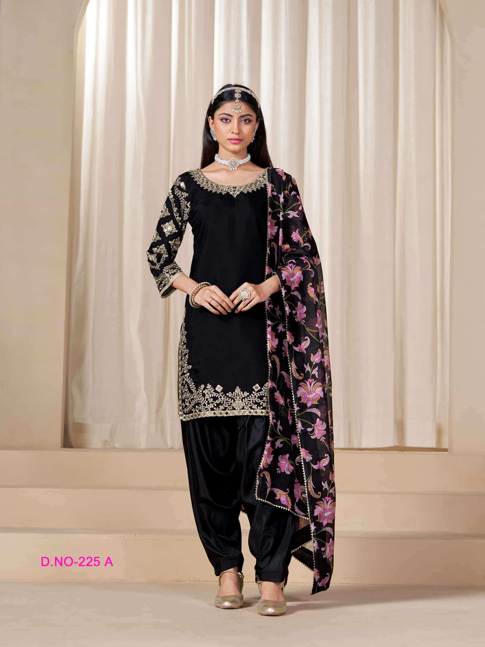 Aanaya Vol 225 Patiyal Style Silk Suit view 9
