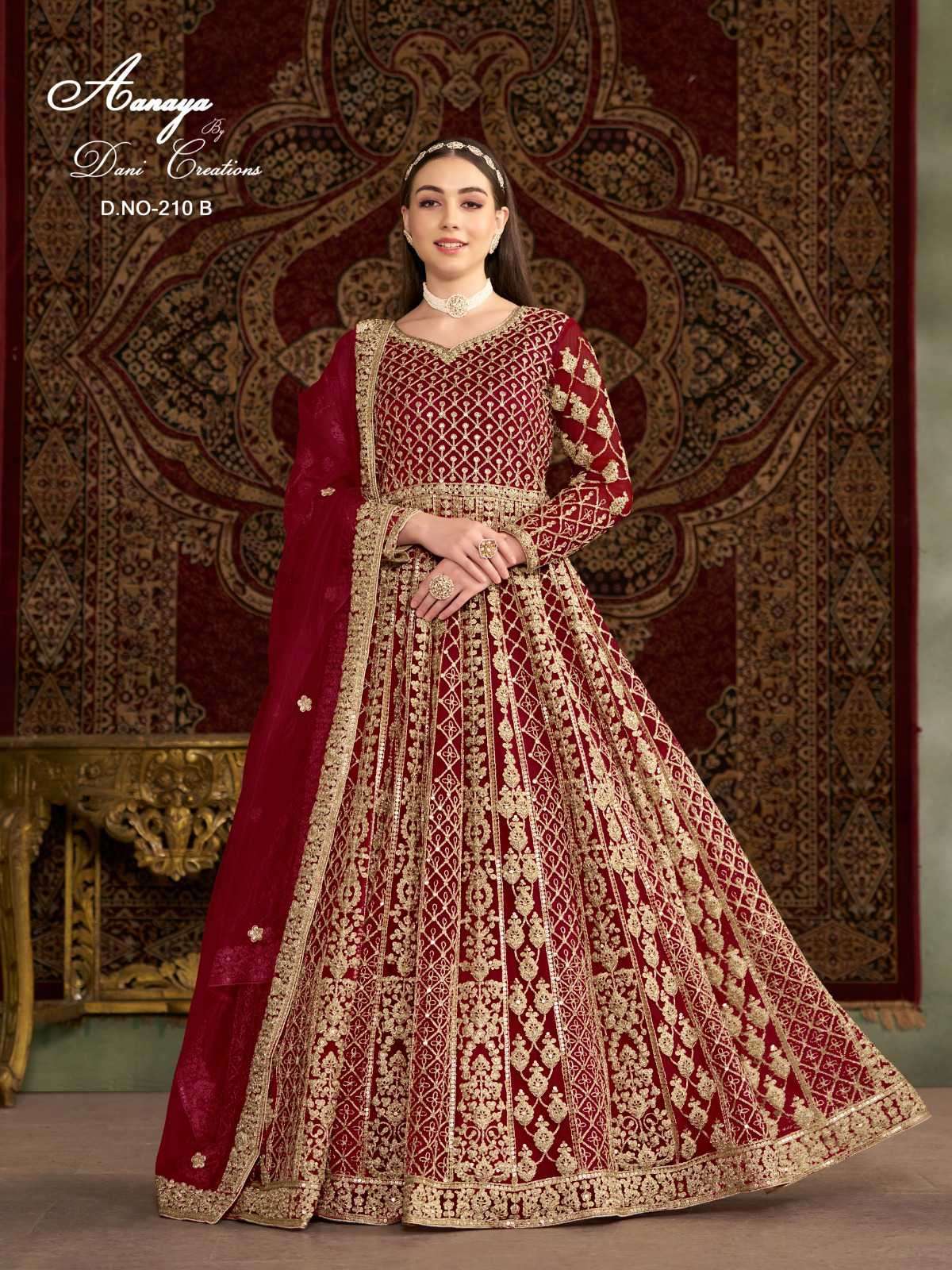 Aanaya Vol 210 Heavy Designer Bridal Wear Dress view 10