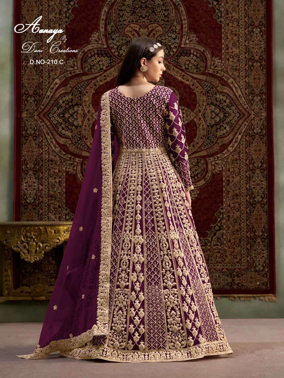 Aanaya Vol 210 Heavy Designer Bridal Wear Dress view 4