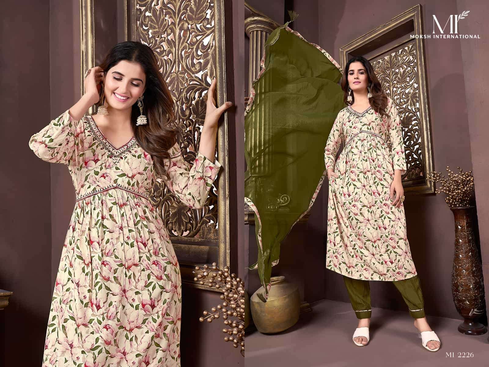 Moksh Afgani Alia Premium Rayon Salwar Suit view 7